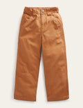 Canvas Carpenter Pants-Butterscotch Brown