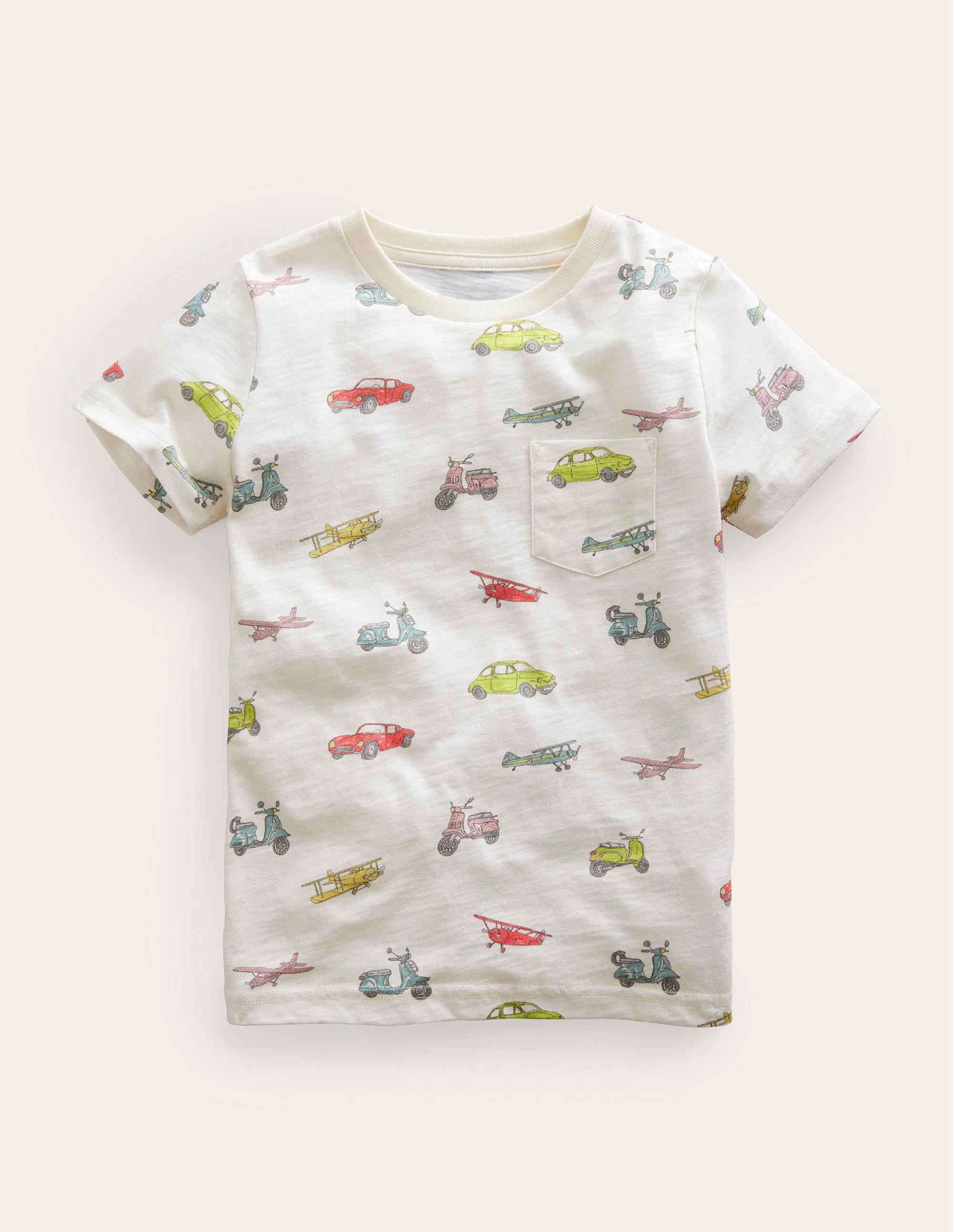 All-over Printed T-Shirt-Multi Cars - Image 1