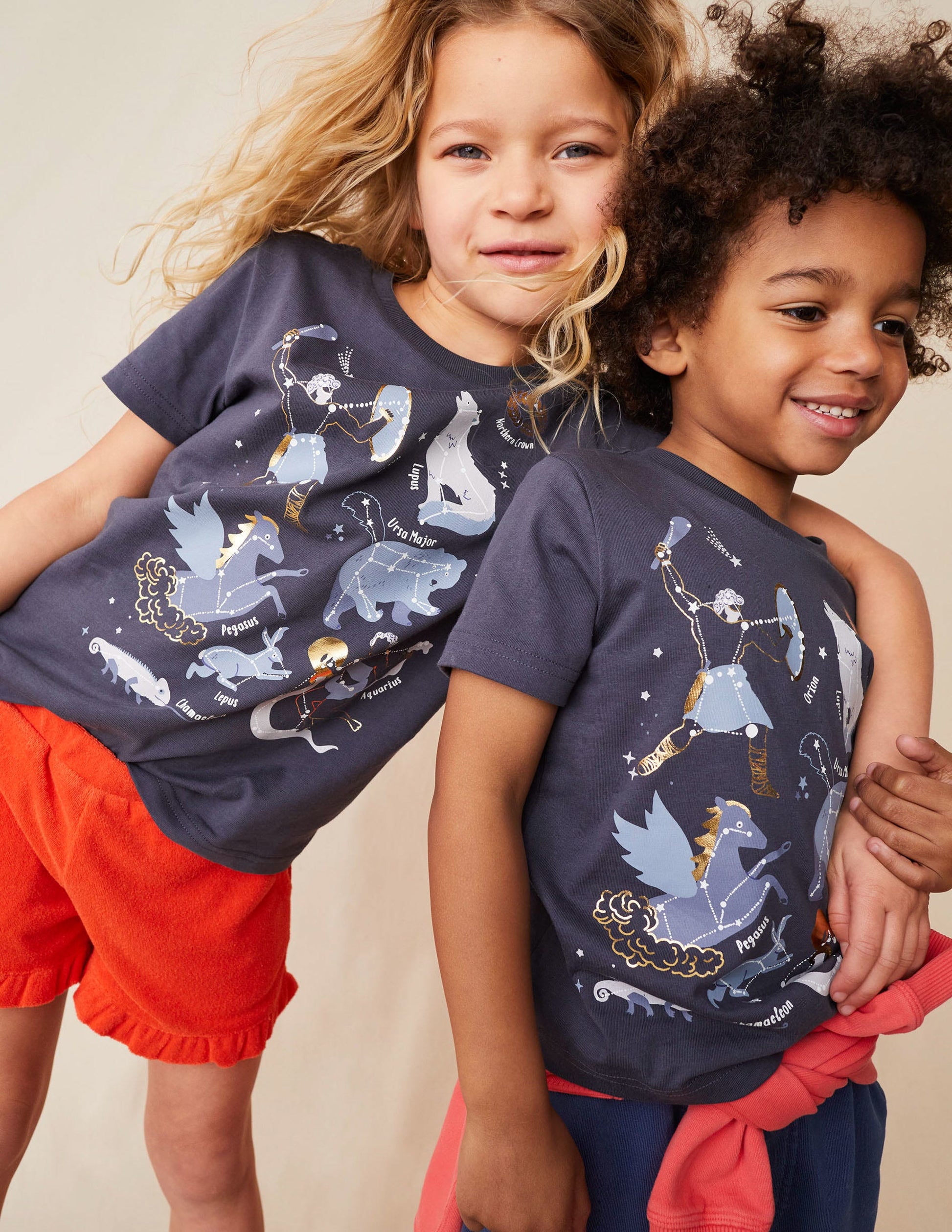 Astrology Printed T-shirt-Charcoal Astrology-4