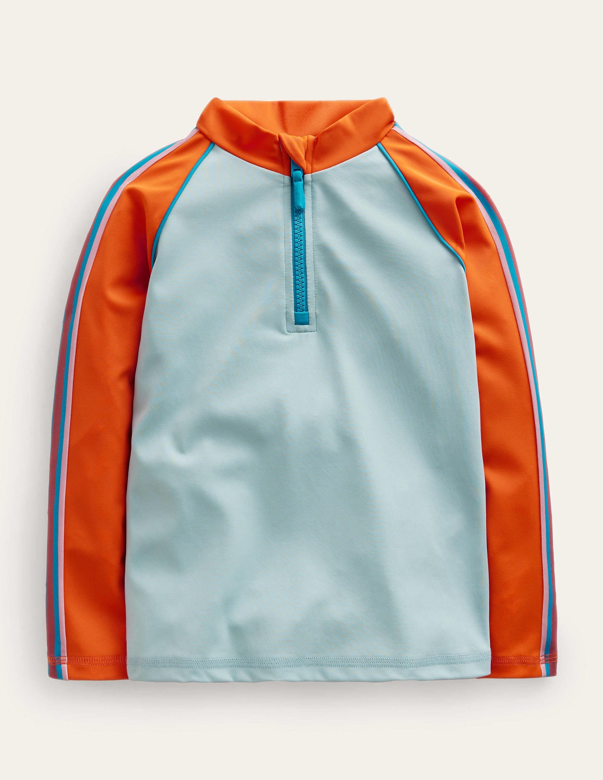 Half Zip Rash Guard-Tourmaline - Image 1