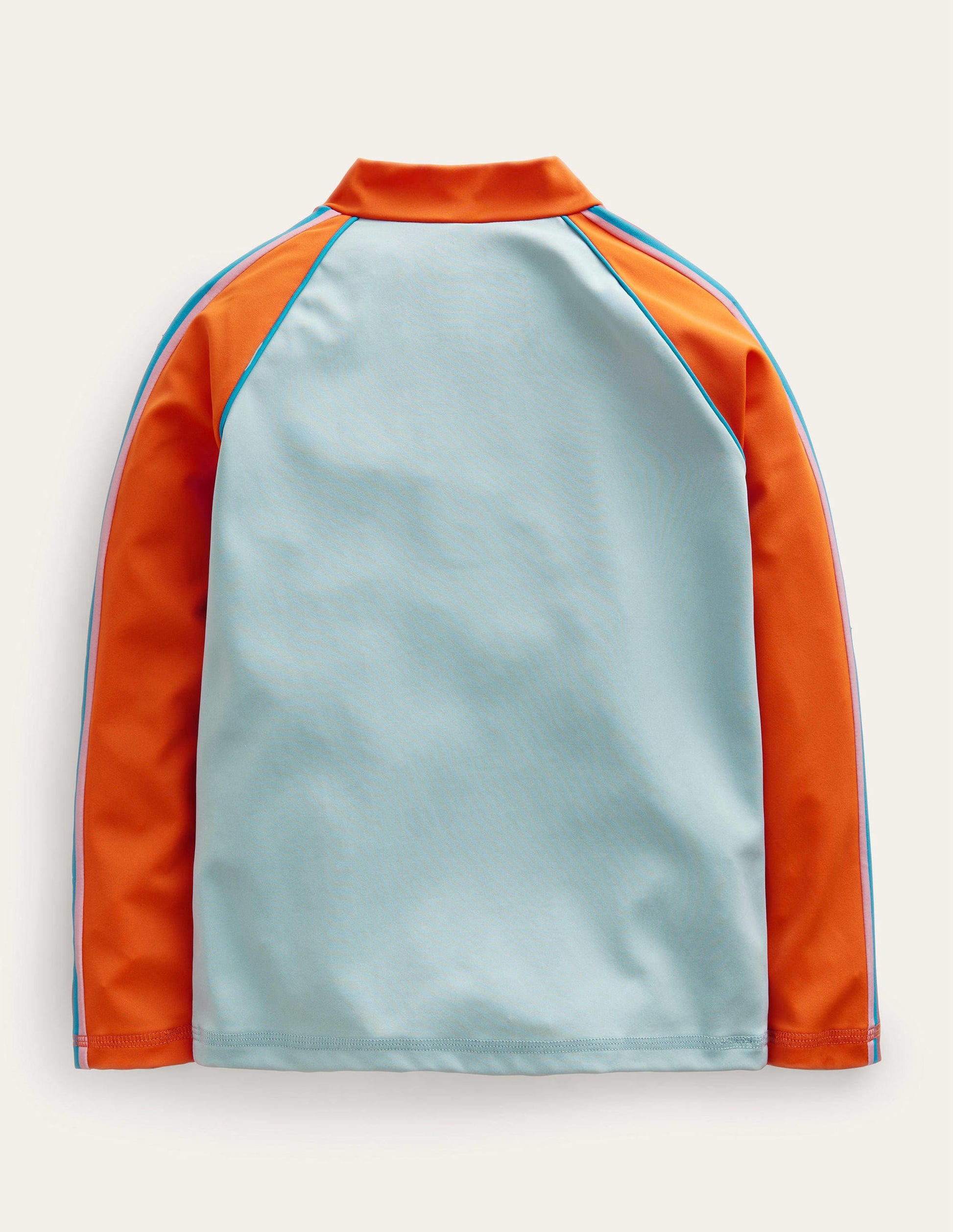Half Zip Rash Guard-Tourmaline-2