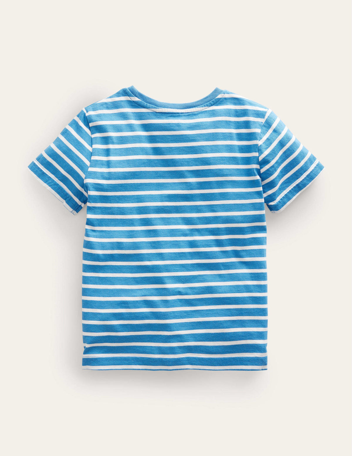 Lift-the-flap Truck T-Shirt-Elizabethan Blue/ Ivory Truck - Image 2