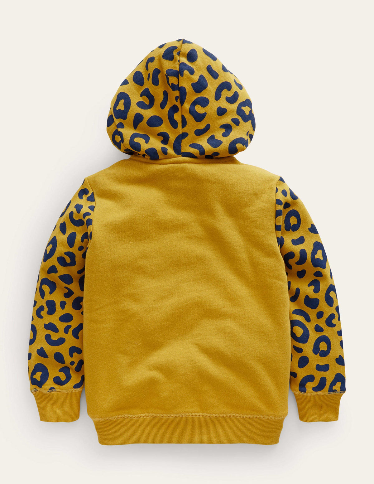 Novelty Hoodie-Dijon Yellow Leopard-2
