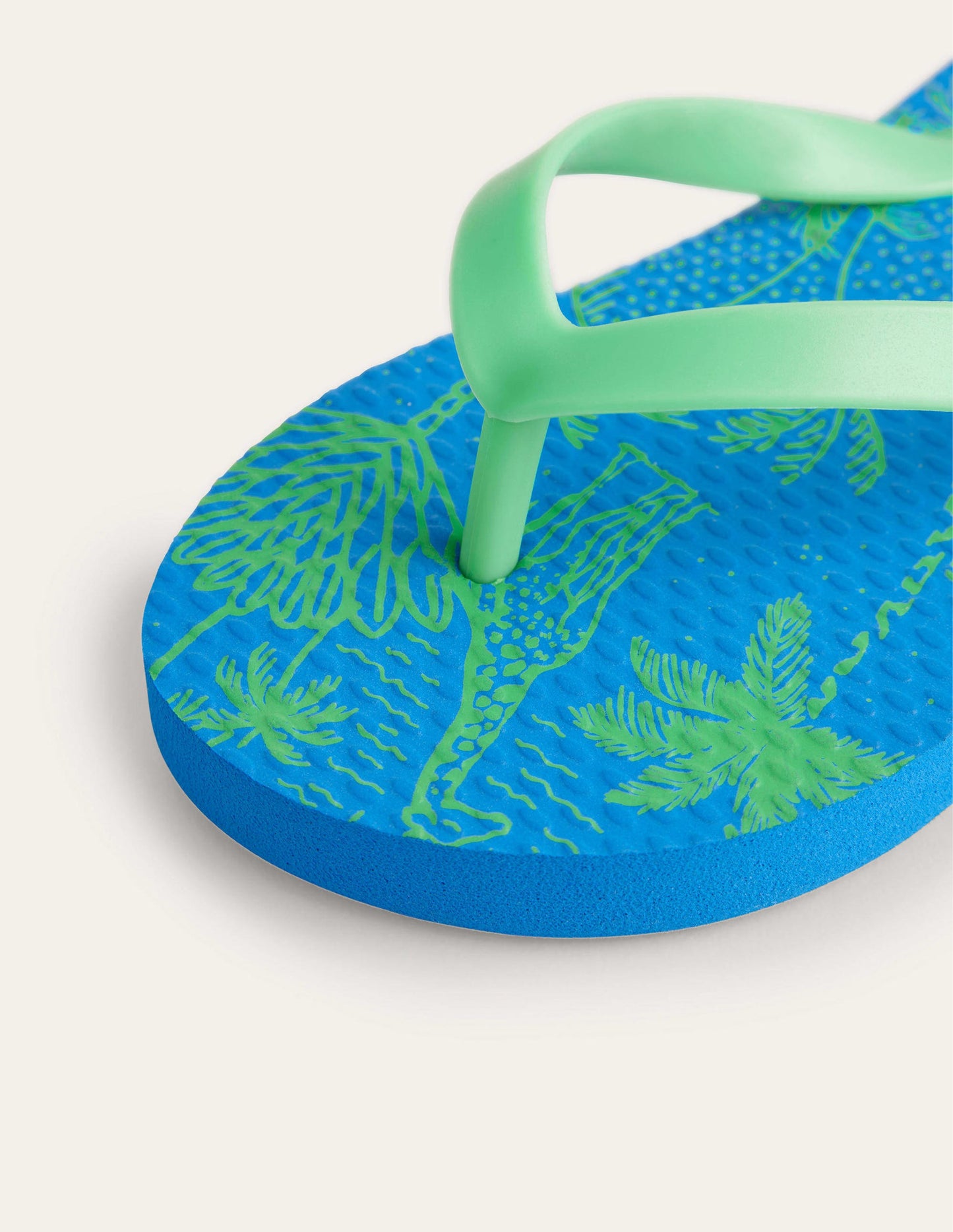 Flip Flops (Boys)-Palm Print