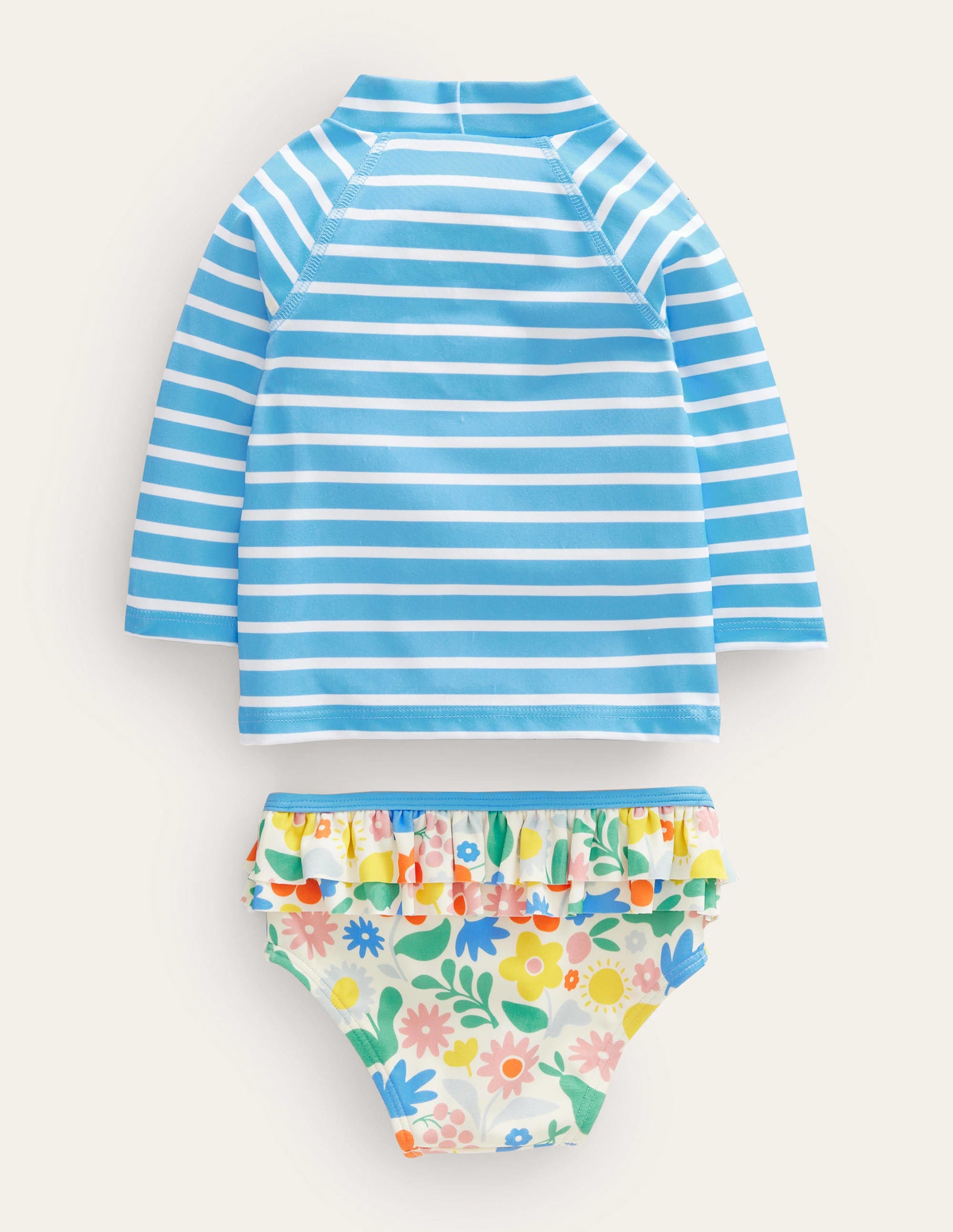 Rash Guard Set-Multi Holiday Floral - Image 2