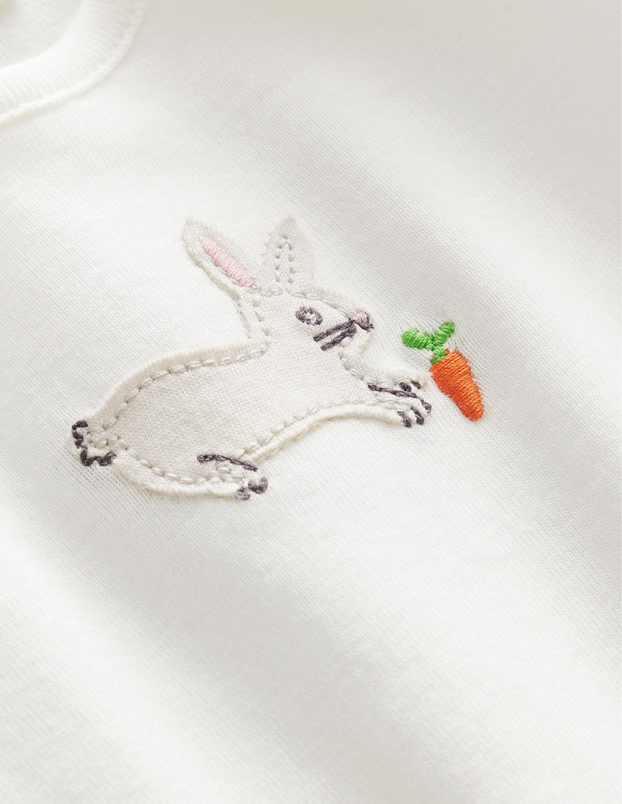 GOTS Body & Legging Set-Ivory Bunny - Image 3