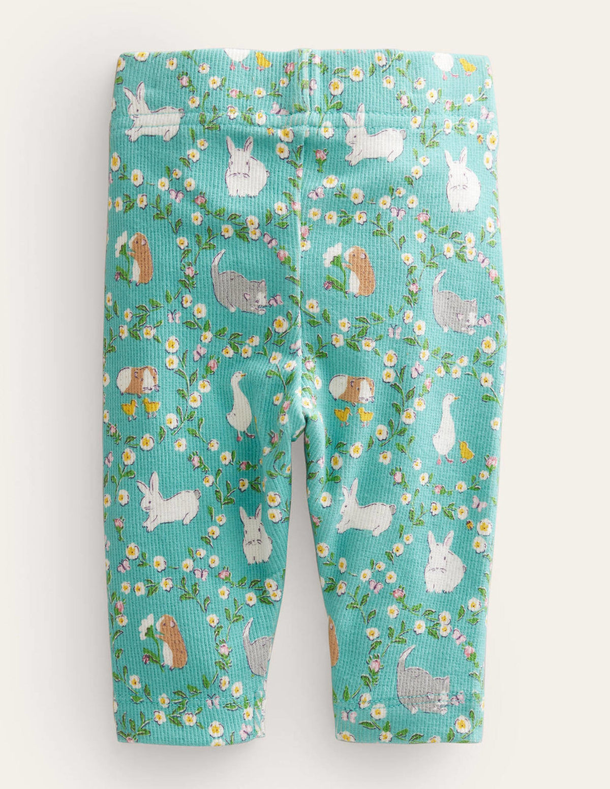 Printed Legging-Hot Spring Green Bunny - Image 2