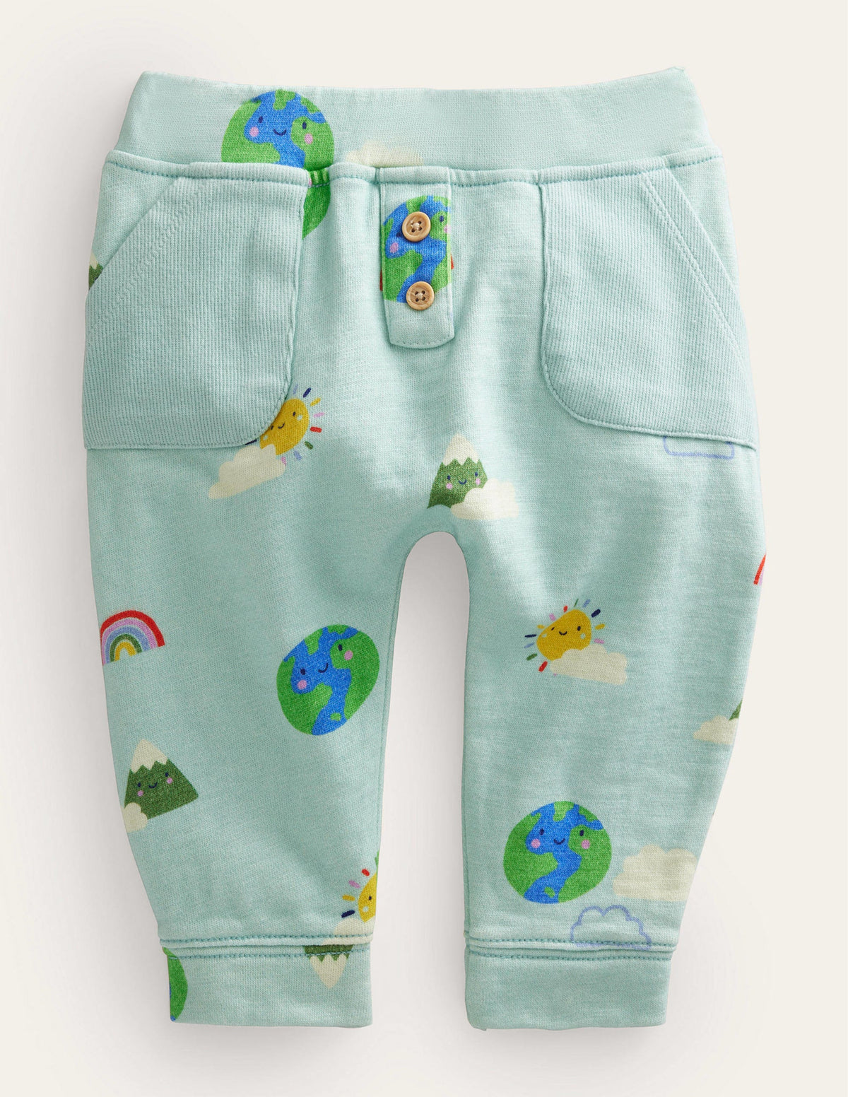 Printed Jersey Pants-Multi Weather-1