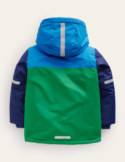 All-weather Waterproof Jacket-Green / Blue / Navy-2