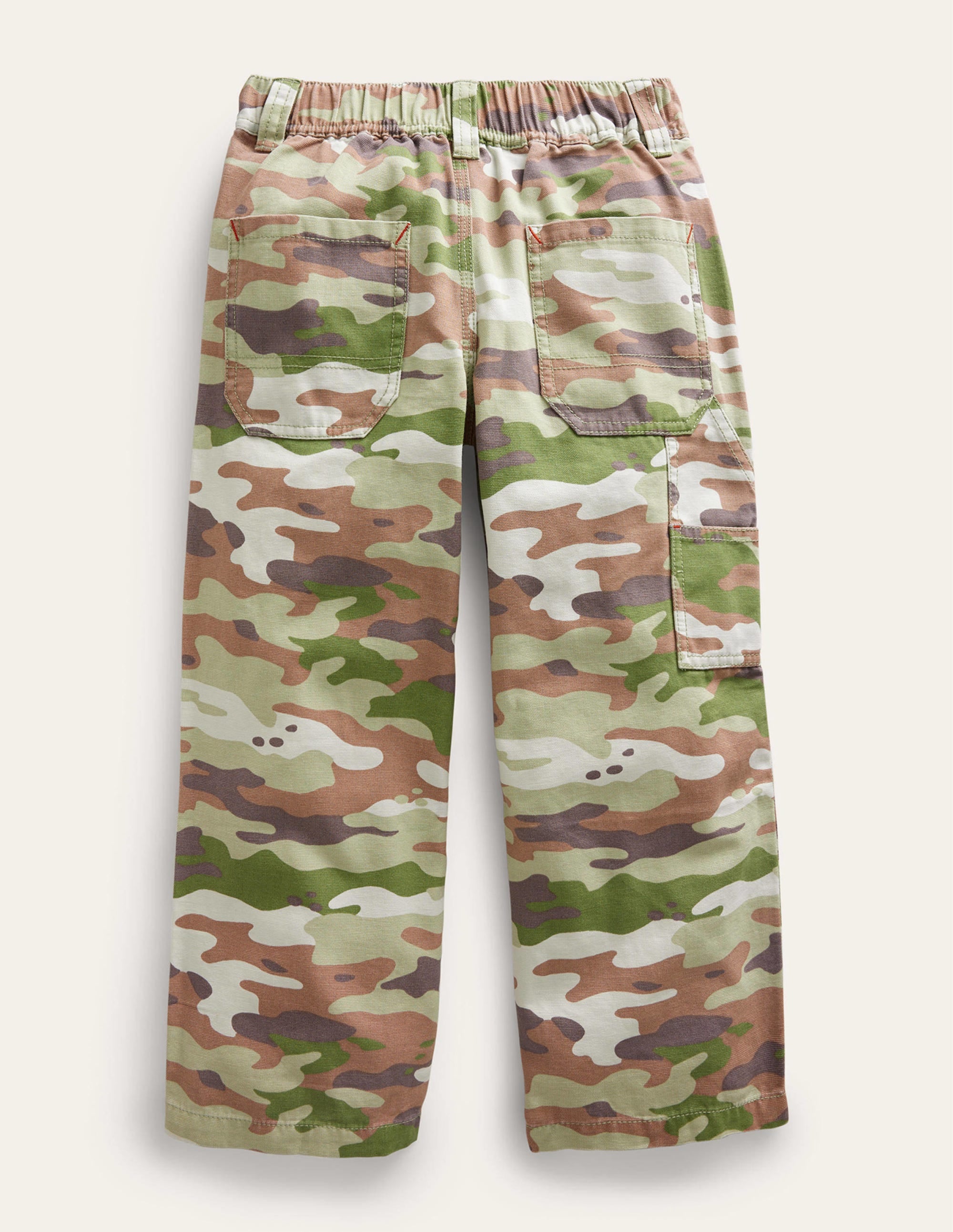 Canvas Carpenter Pants-Green Camo - Image 2