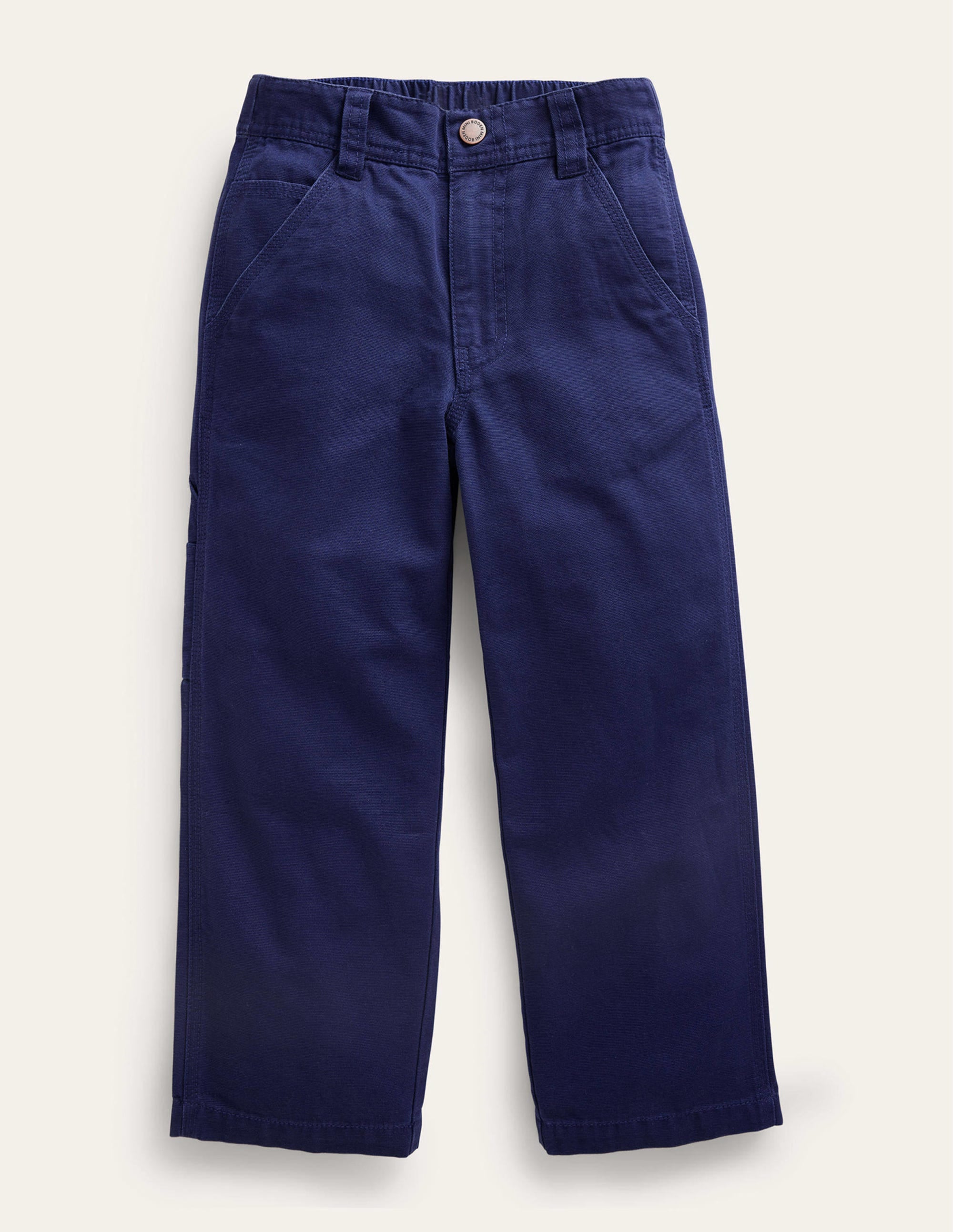Canvas Carpenter Pants-College Navy - Image 1