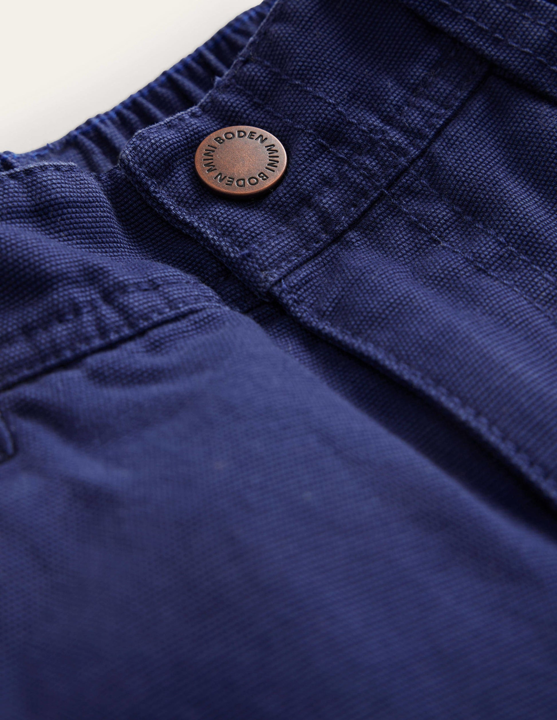 Canvas Carpenter Pants-College Navy-3
