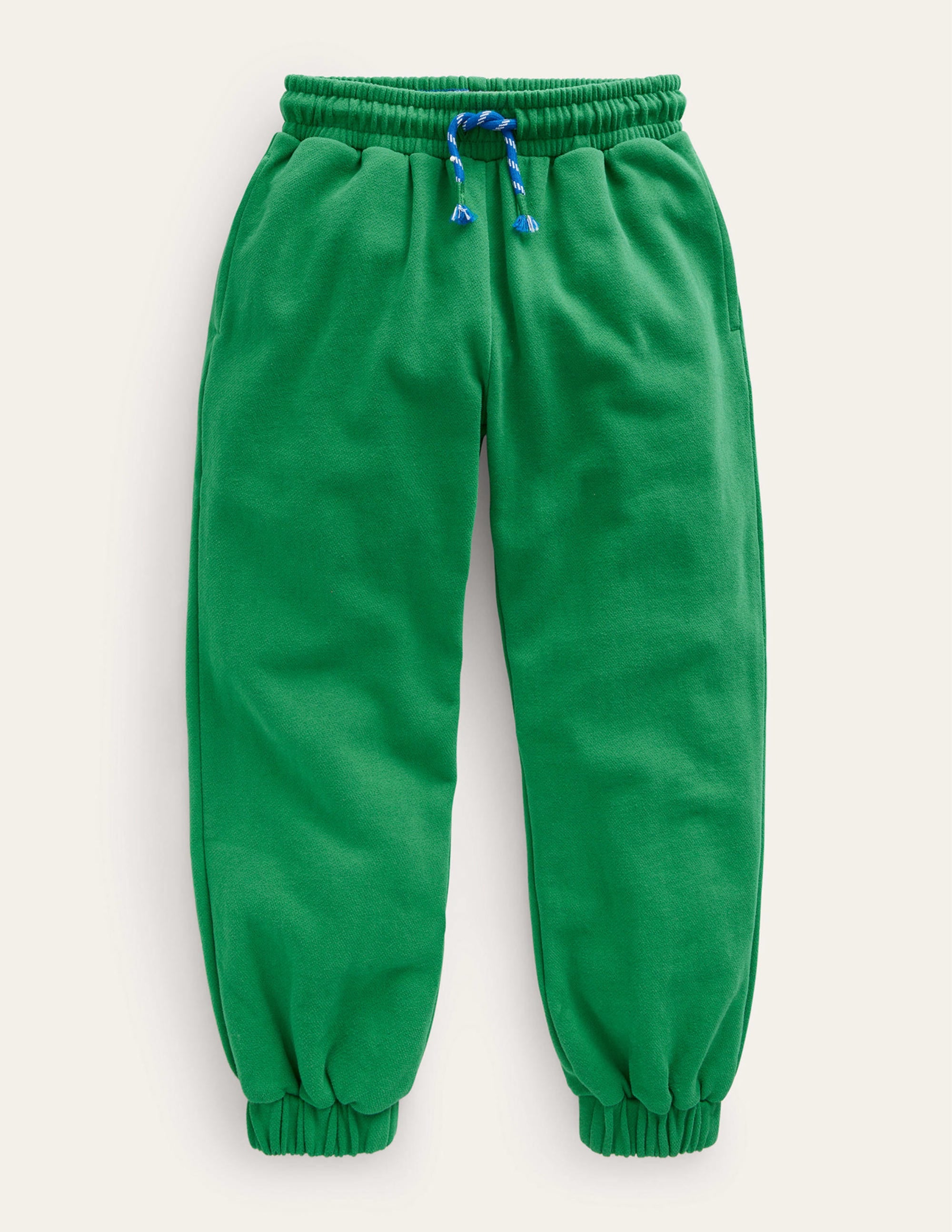 Cosy Relaxed Joggers-Deep Green - Image 1