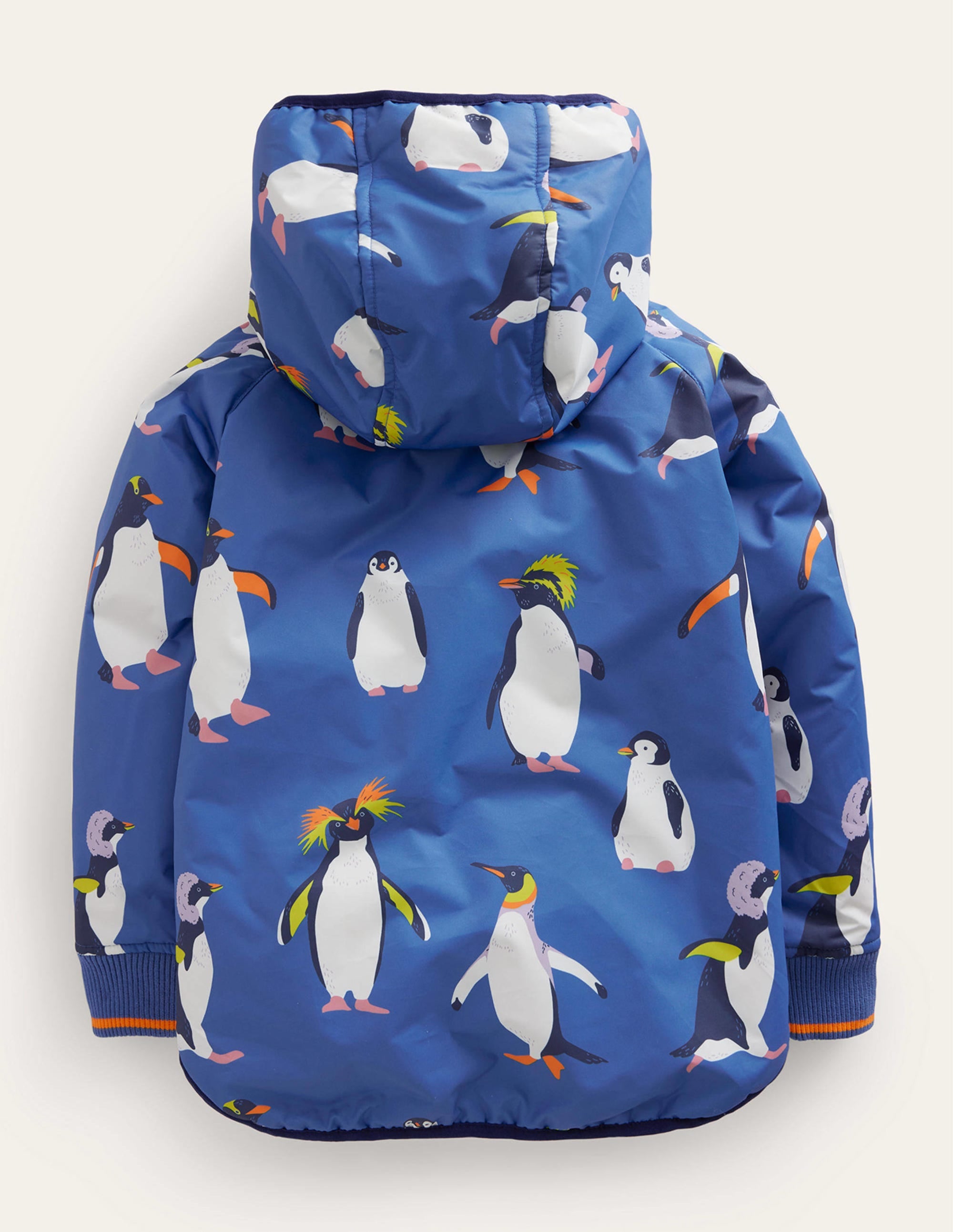 Sherpa Lined Anorak-Penguin Print - Image 2