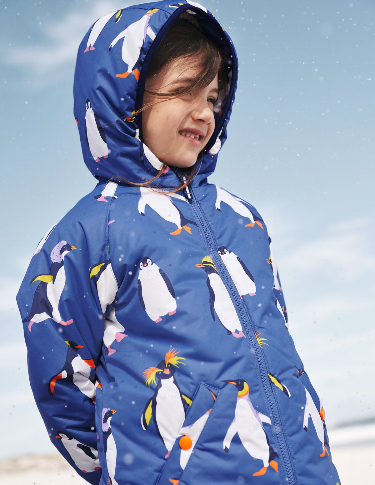 Sherpa Lined Anorak-Penguin Print - Image 6