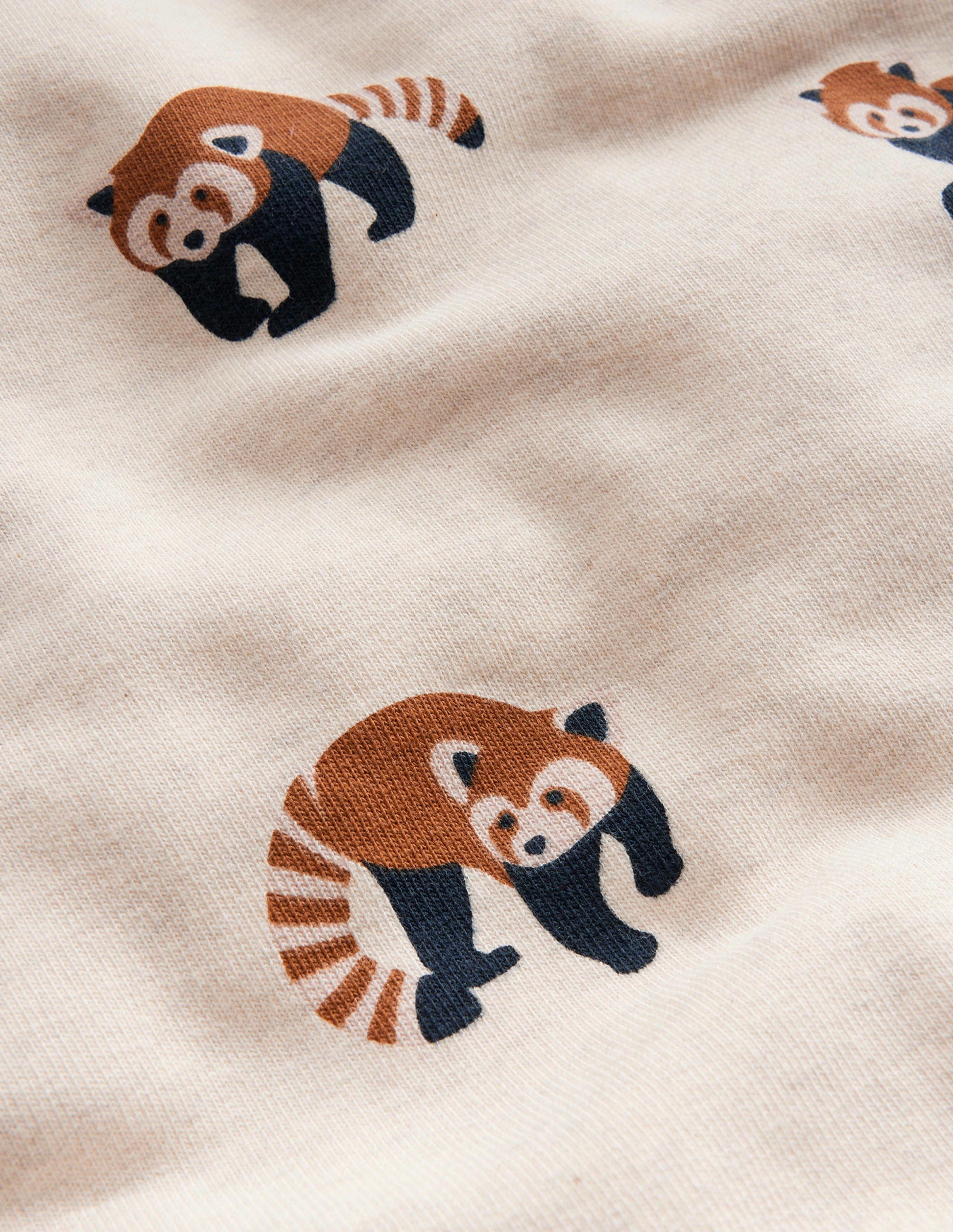 Printed Sweatshirt-Red Panda Print-3