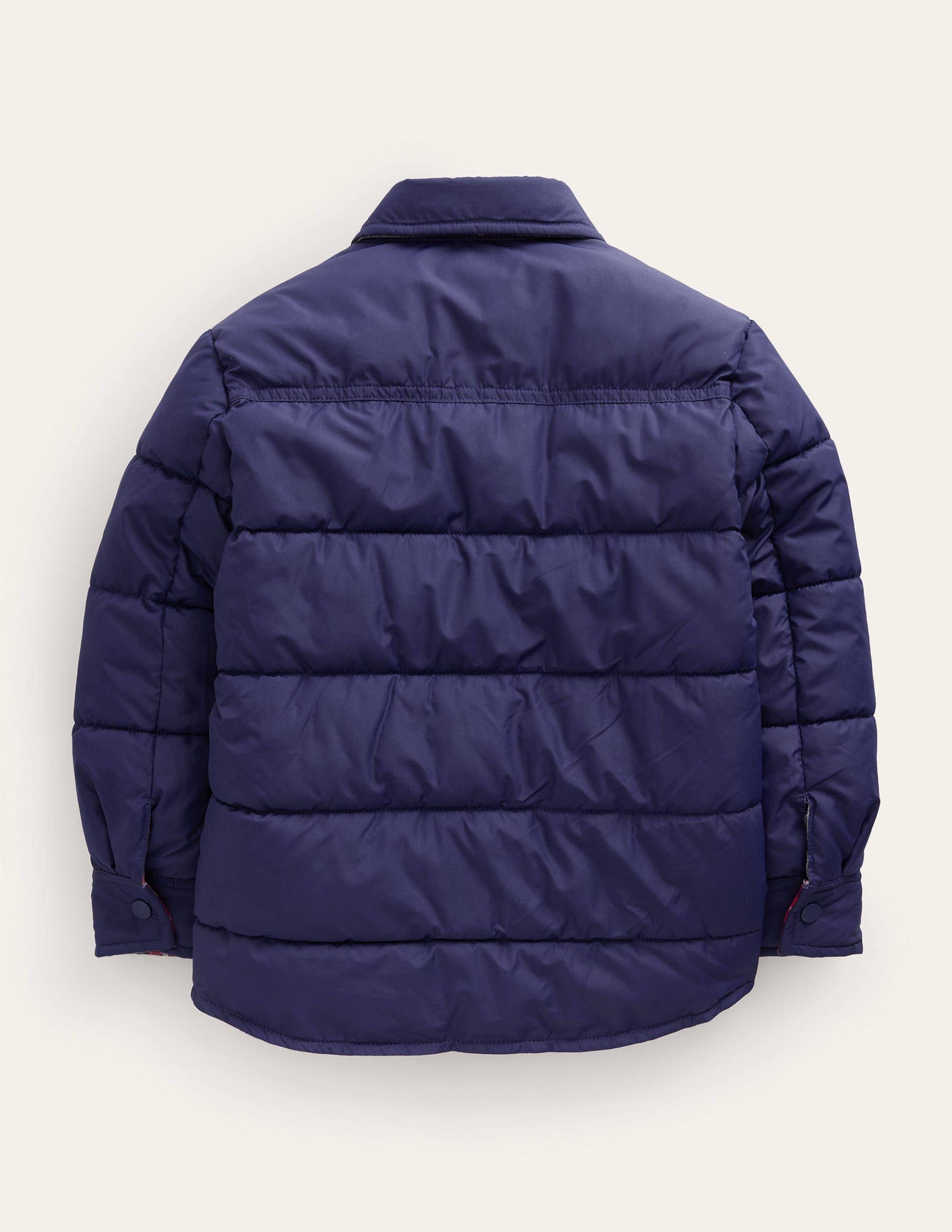 Reversible Quilted Shacket-College Navy-2