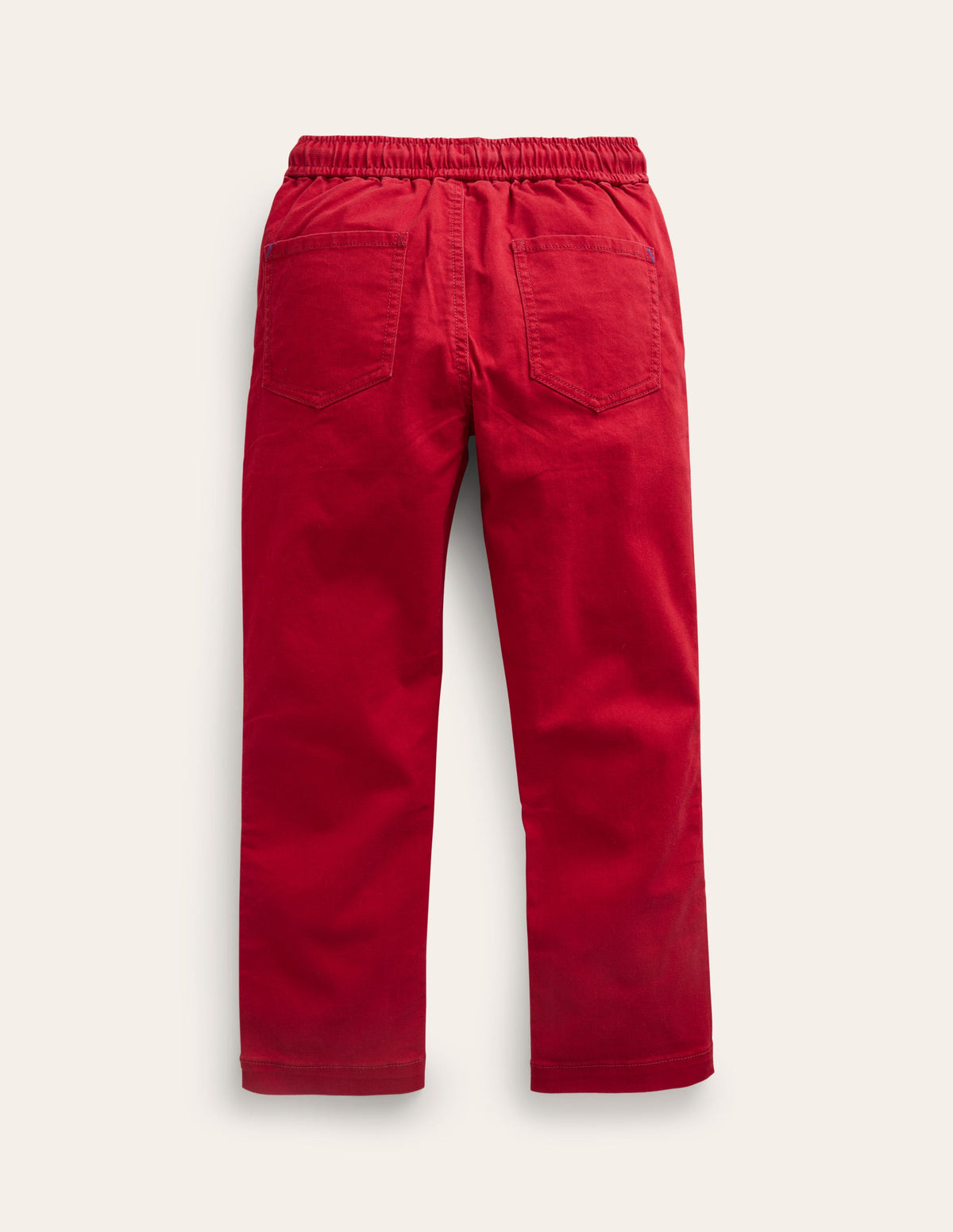 Slim Pull-On Pants-Royal Red - Image 2