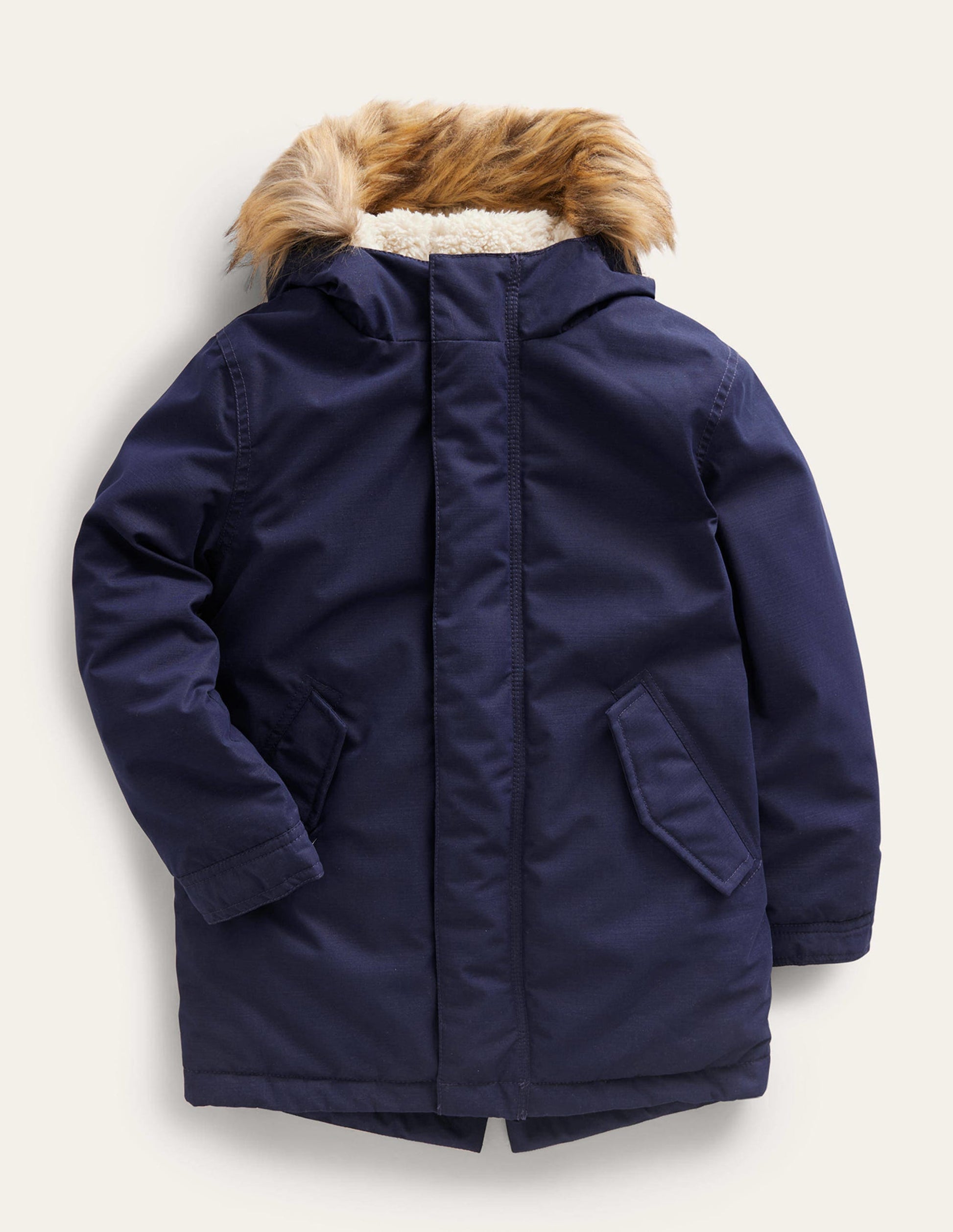 Authentic Waterproof Parka-Navy-1