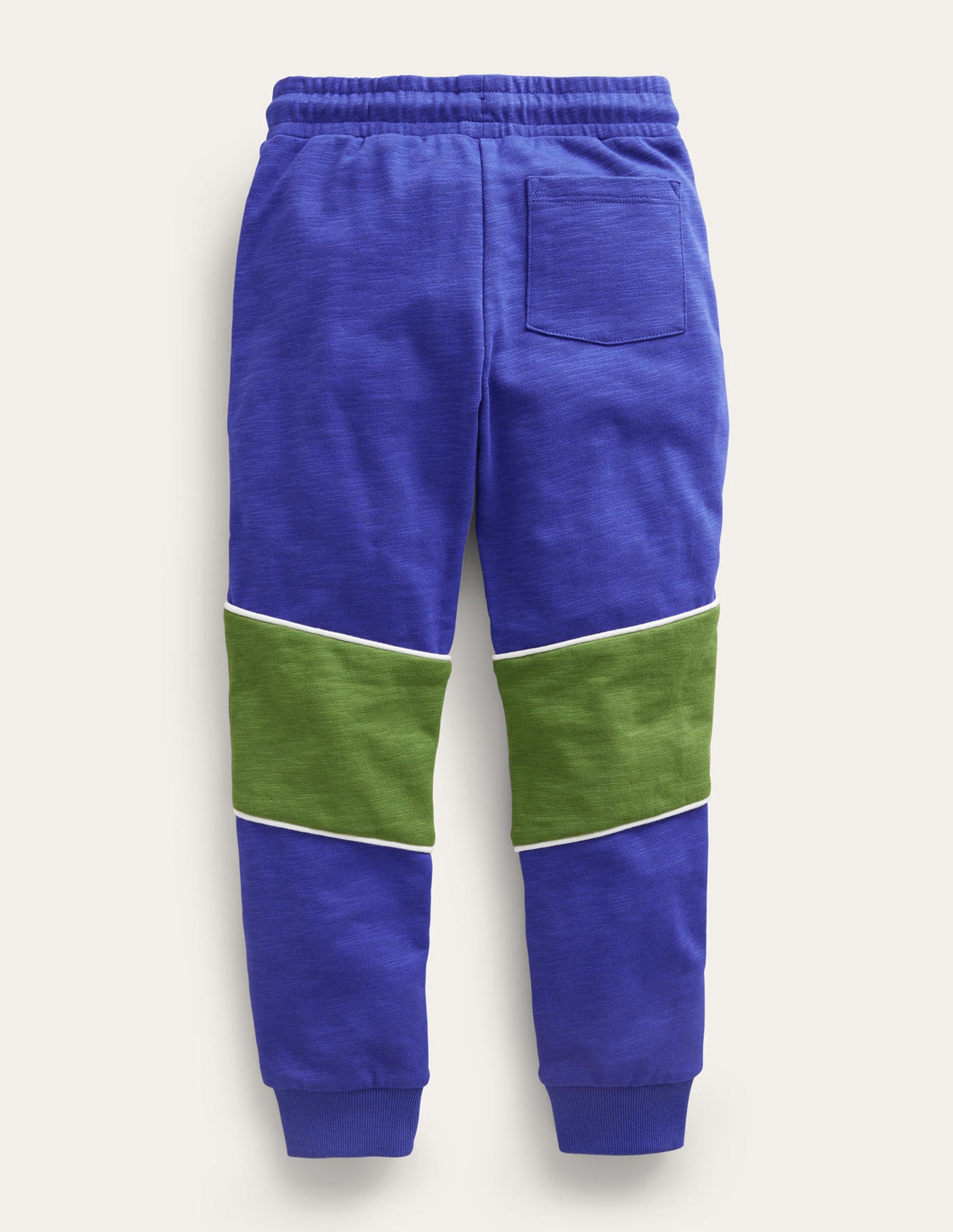 Slim Sporty Joggers-Brilliant Blue-2