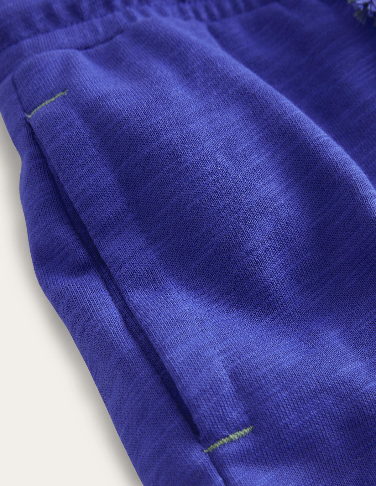 Slim Sporty Joggers-Brilliant Blue-3