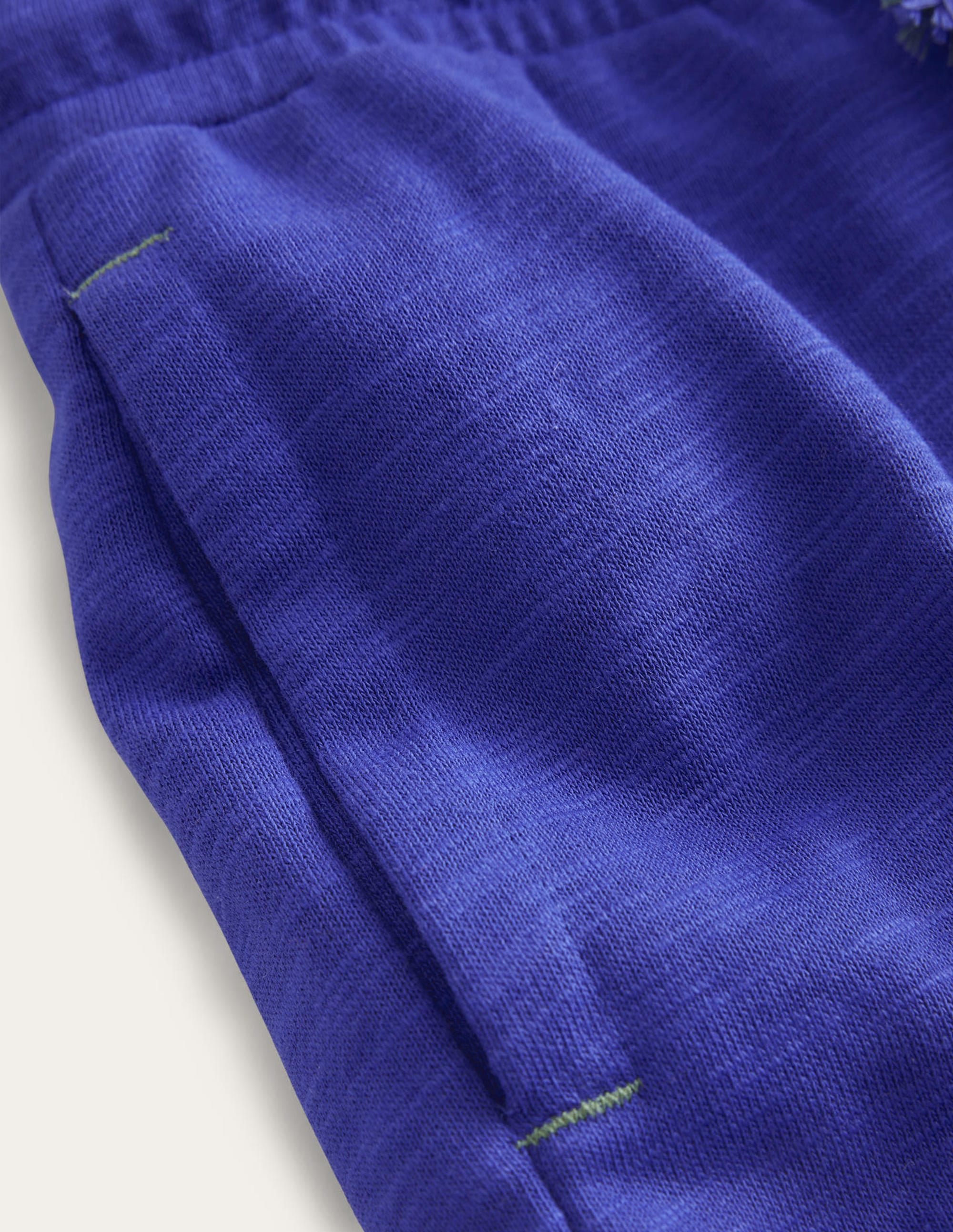 Slim Sporty Joggers-Brilliant Blue - Image 3