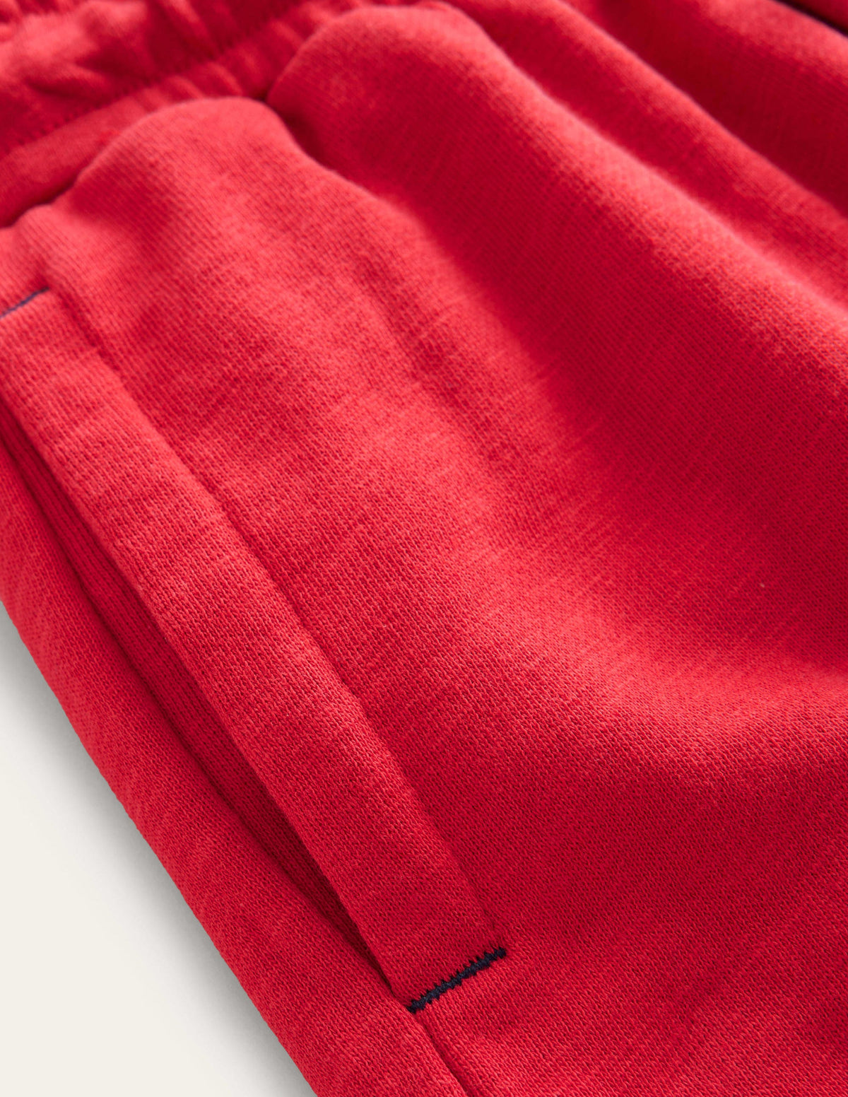 Slim Sporty Joggers-Rockabilly Red-3