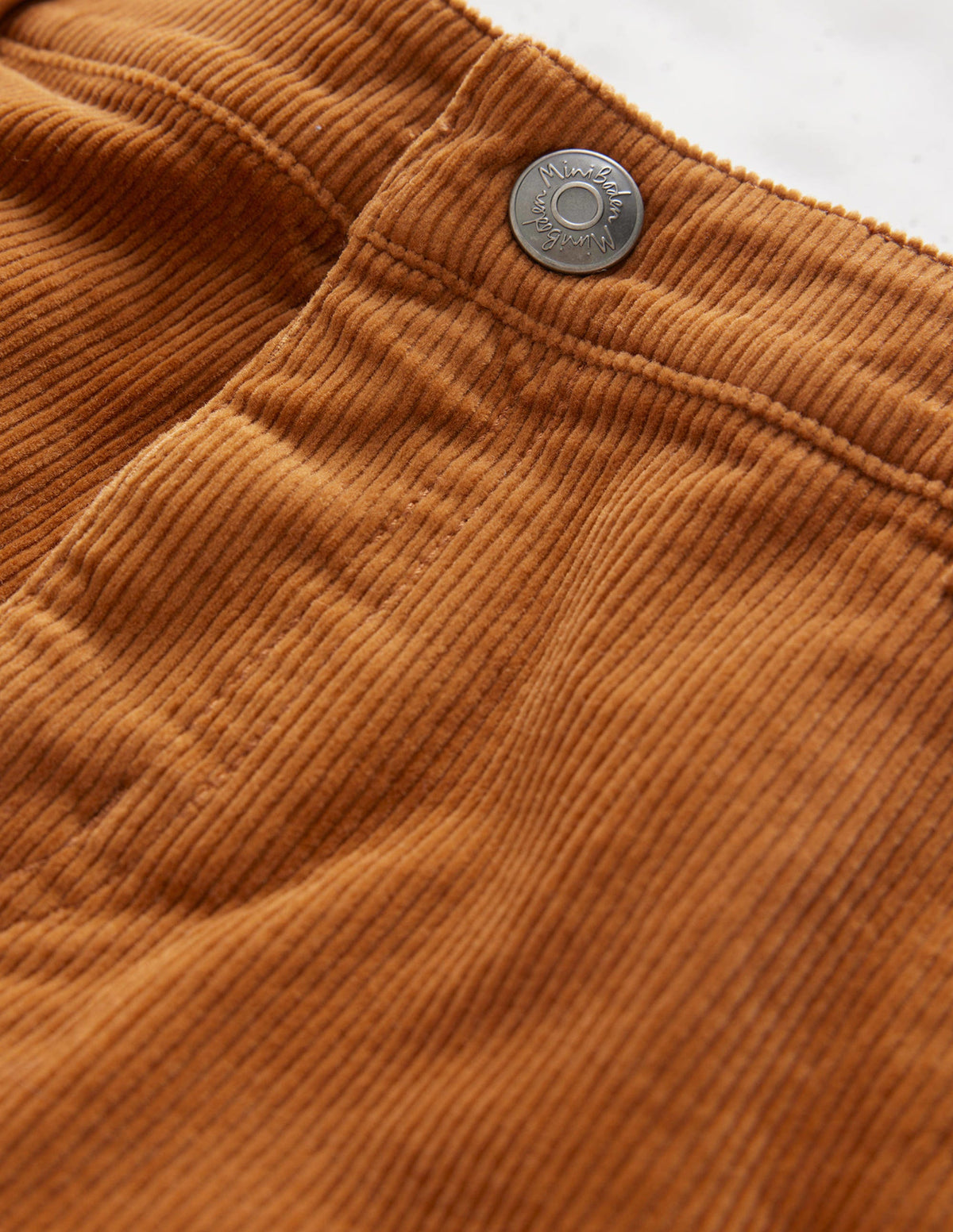Straight Leg Cord Pants-Butterscotch Brown-3