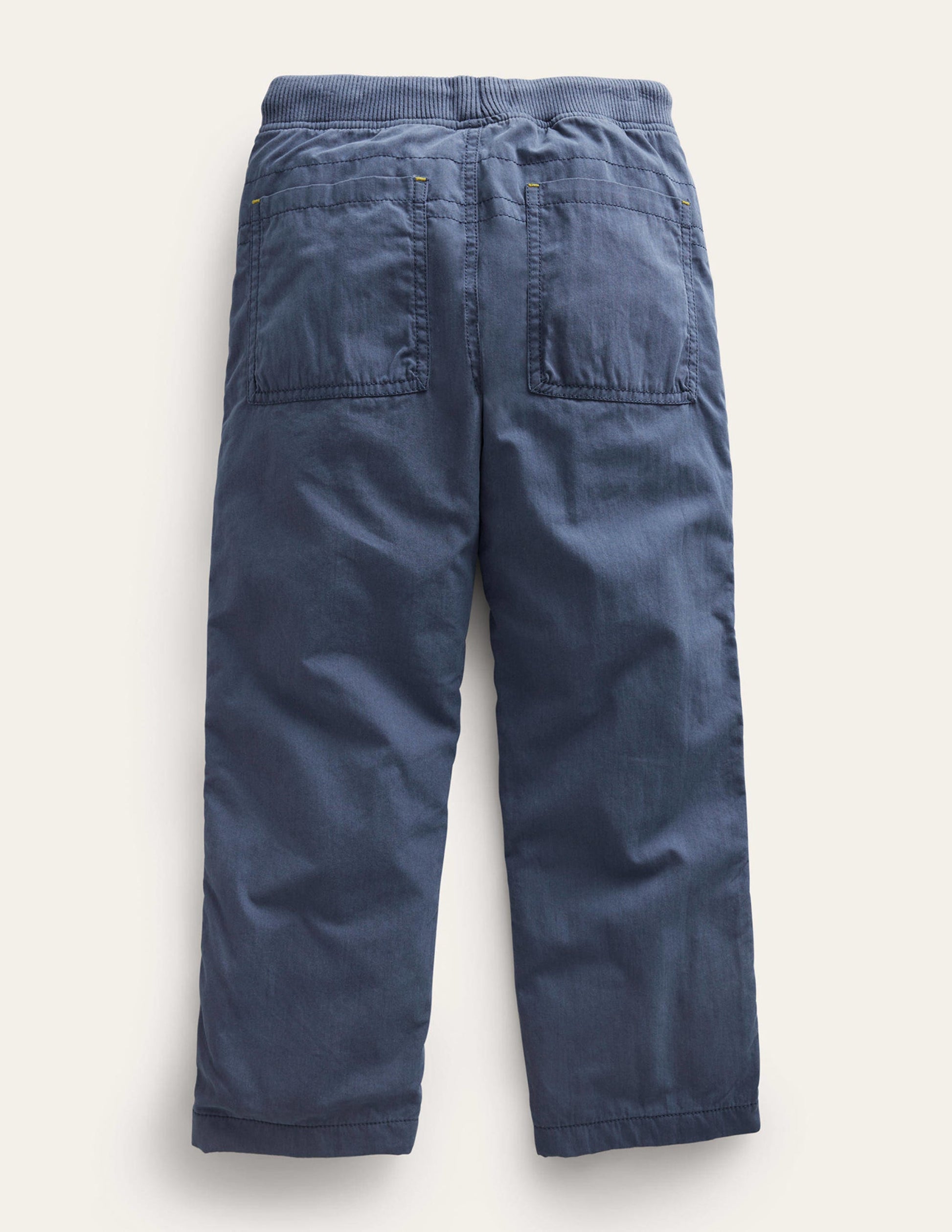 Cosy Lined Pants-Robot Blue-2