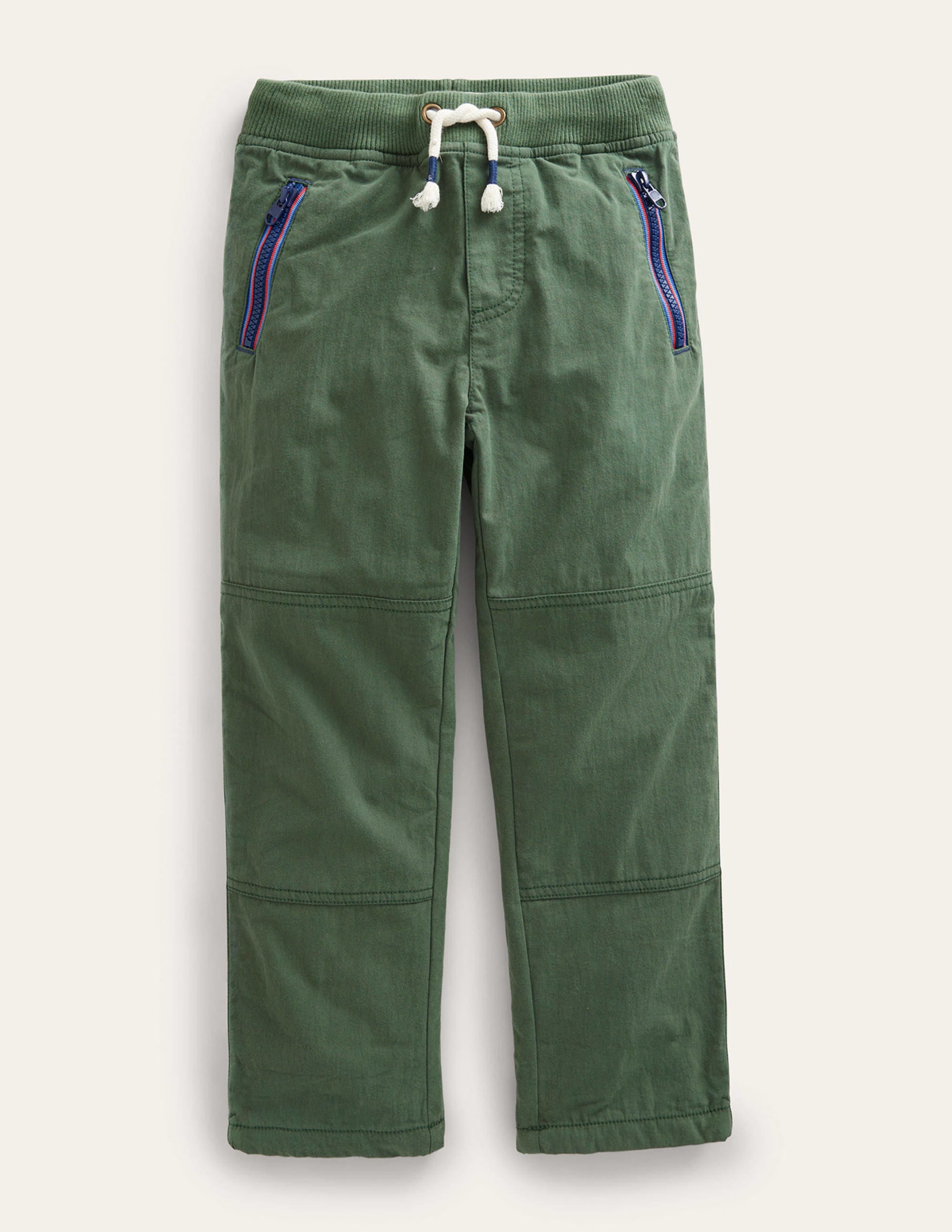 Cosy Lined Pants-Monster Green - Image 1