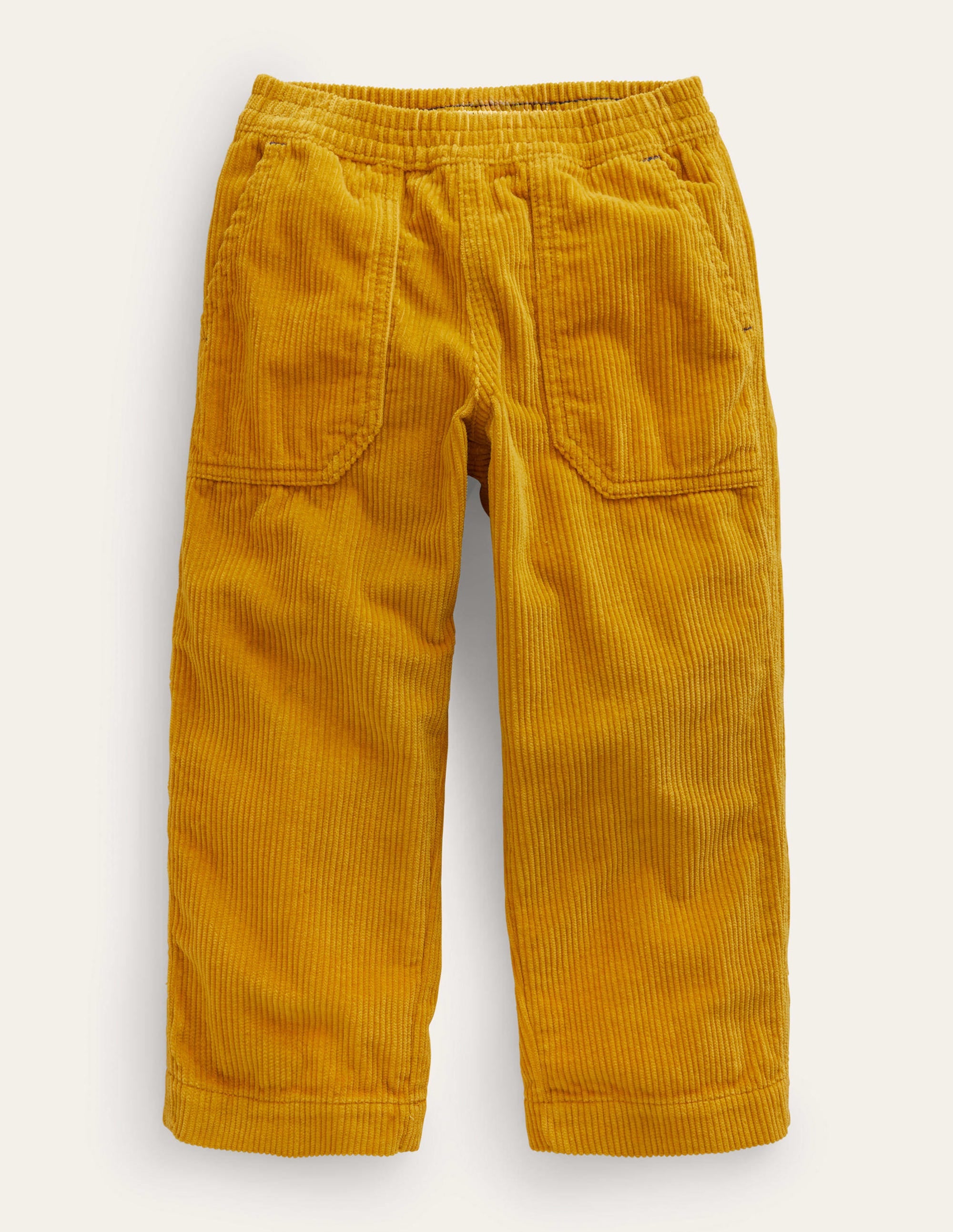 Chunky Pull-on Cord Pants-Brioche - Image 1