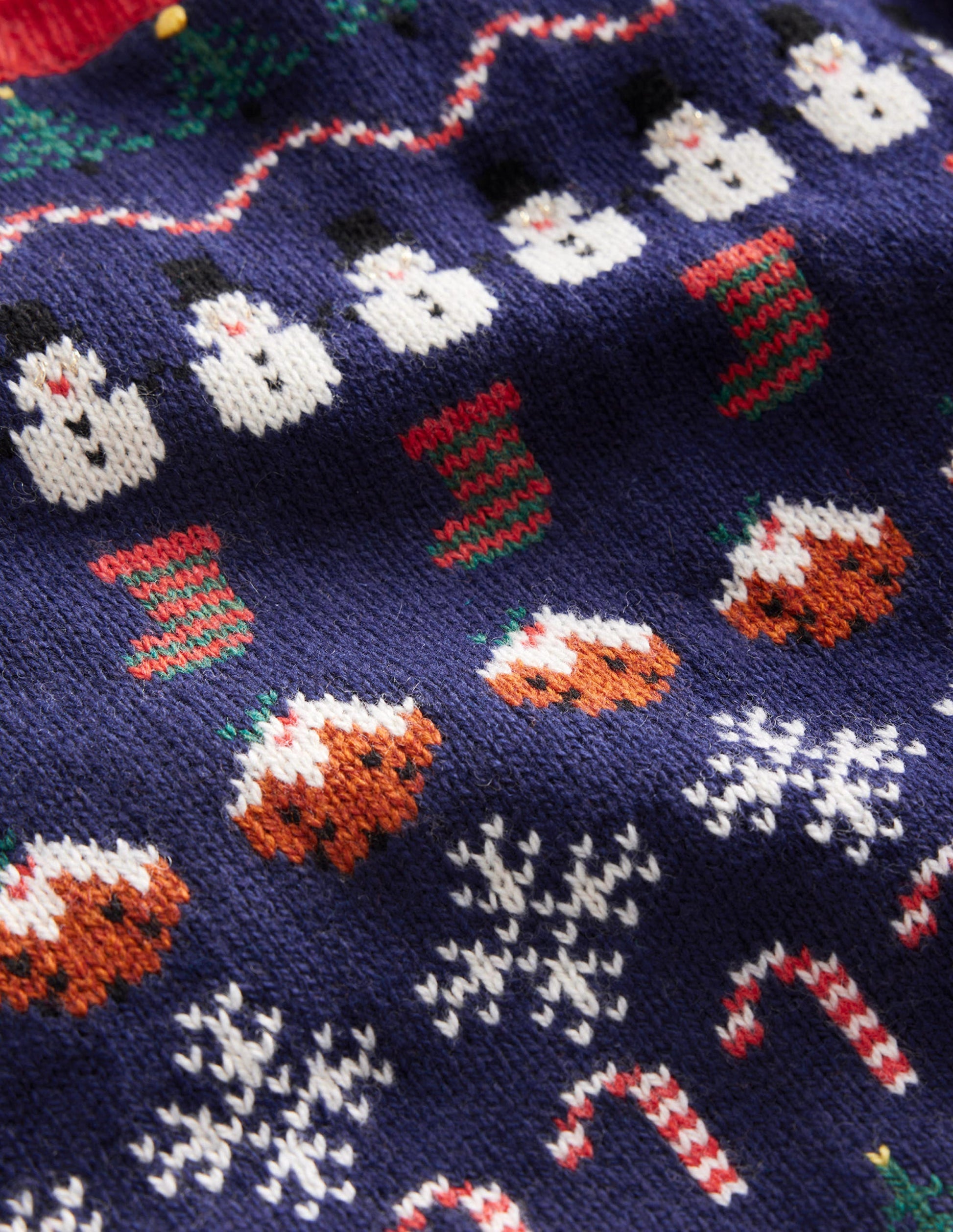 All Over Christmas Fair Isle-College Navy-3