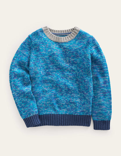 Twist Sweater-Turquoise Twist