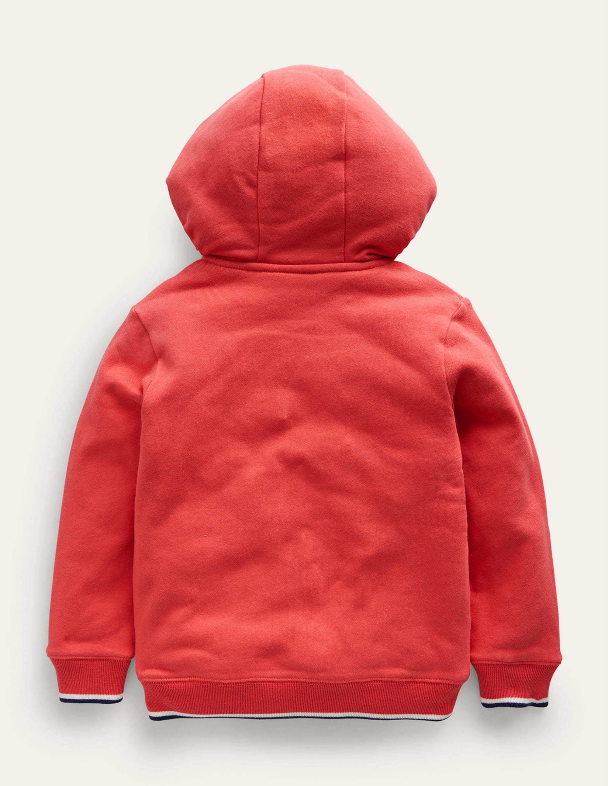 Shaggy-Lined Printed Hoodie-Jam - Image 2