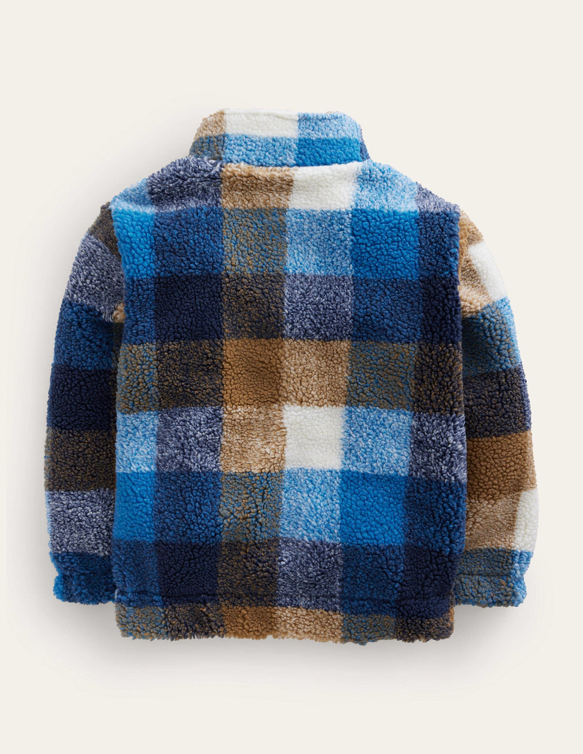 Ultimate Cosy Borg Jacket-Multi Check - Image 2