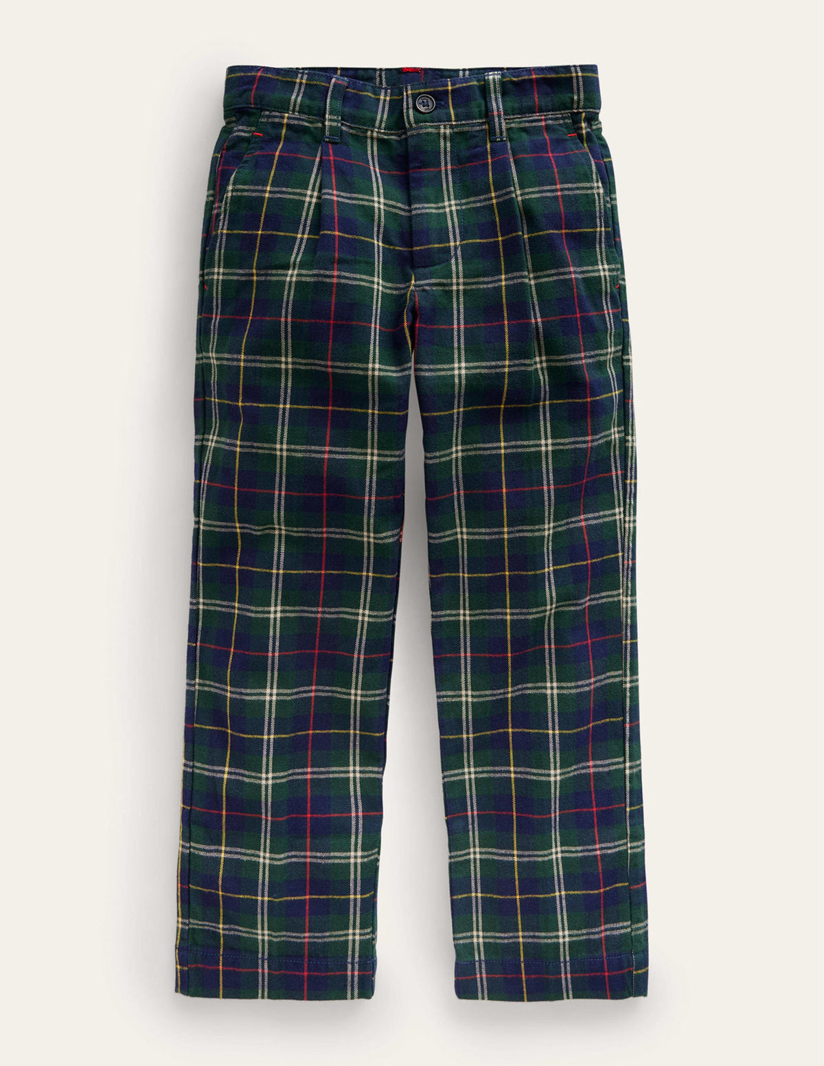 Smart Pants-Blue / Green Check-1