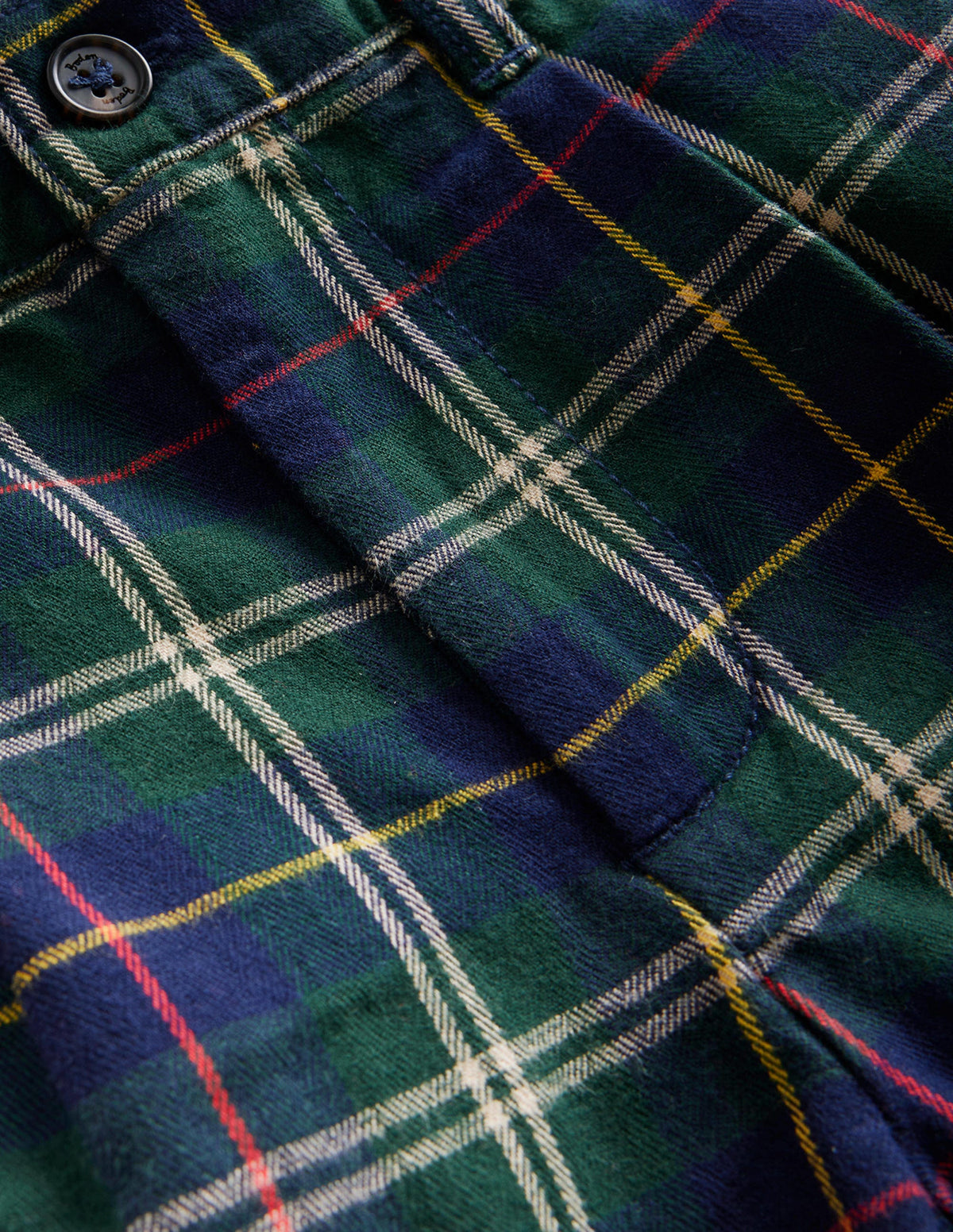 Smart Pants-Blue / Green Check-3