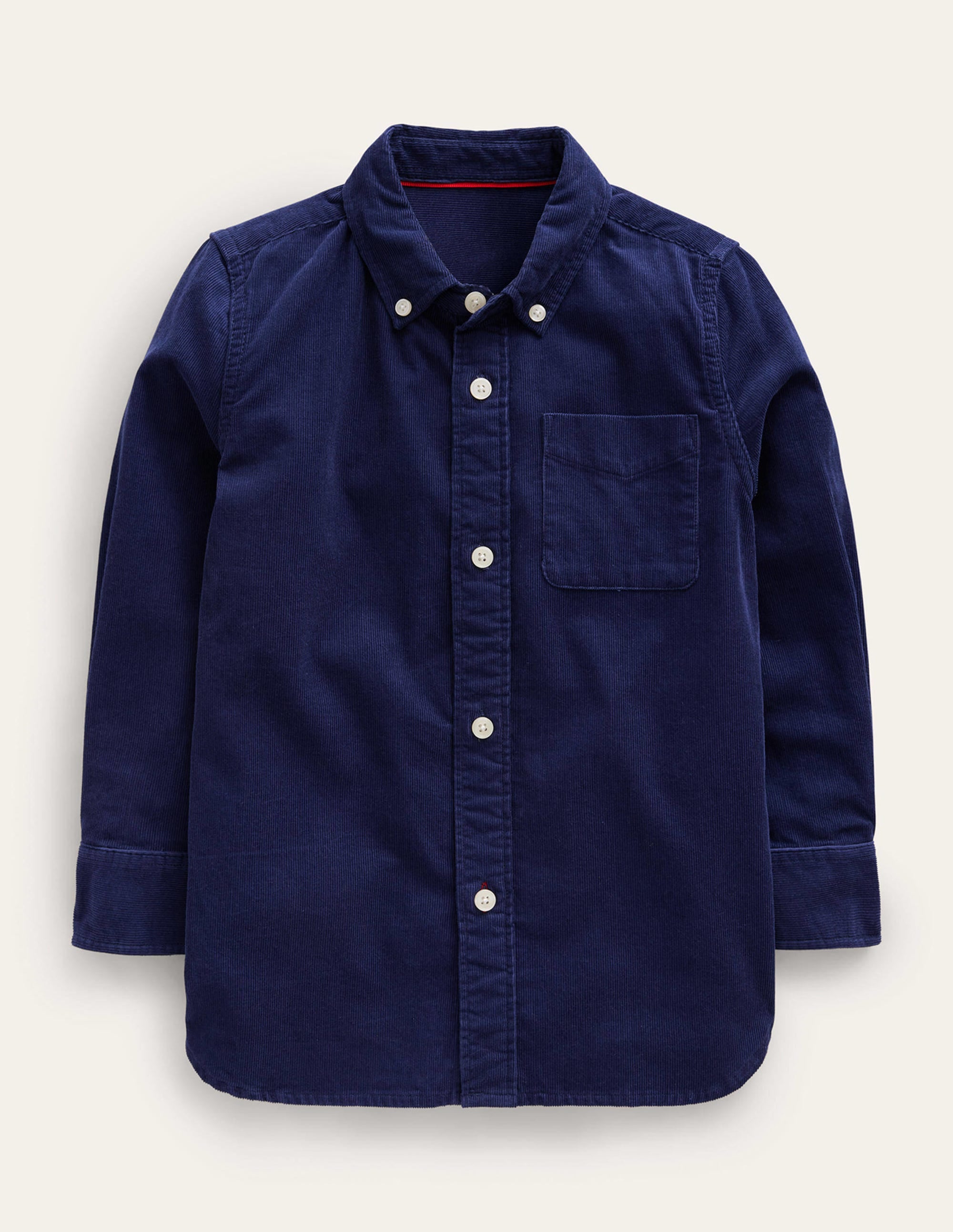 Cord Shirt-College Navy - Image 1