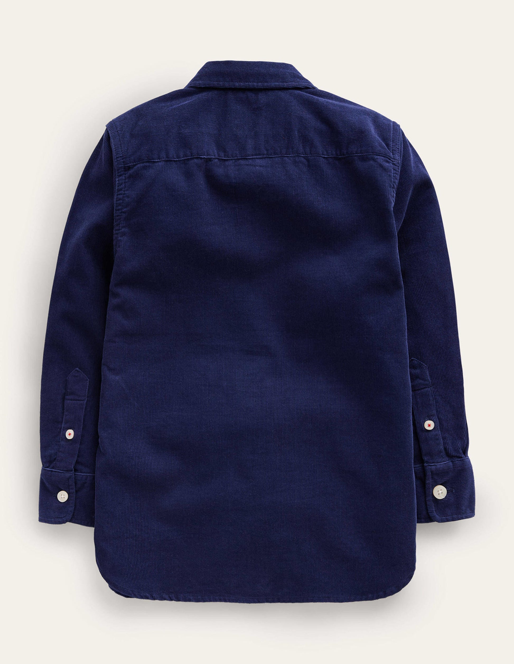 Cord Shirt-College Navy-2