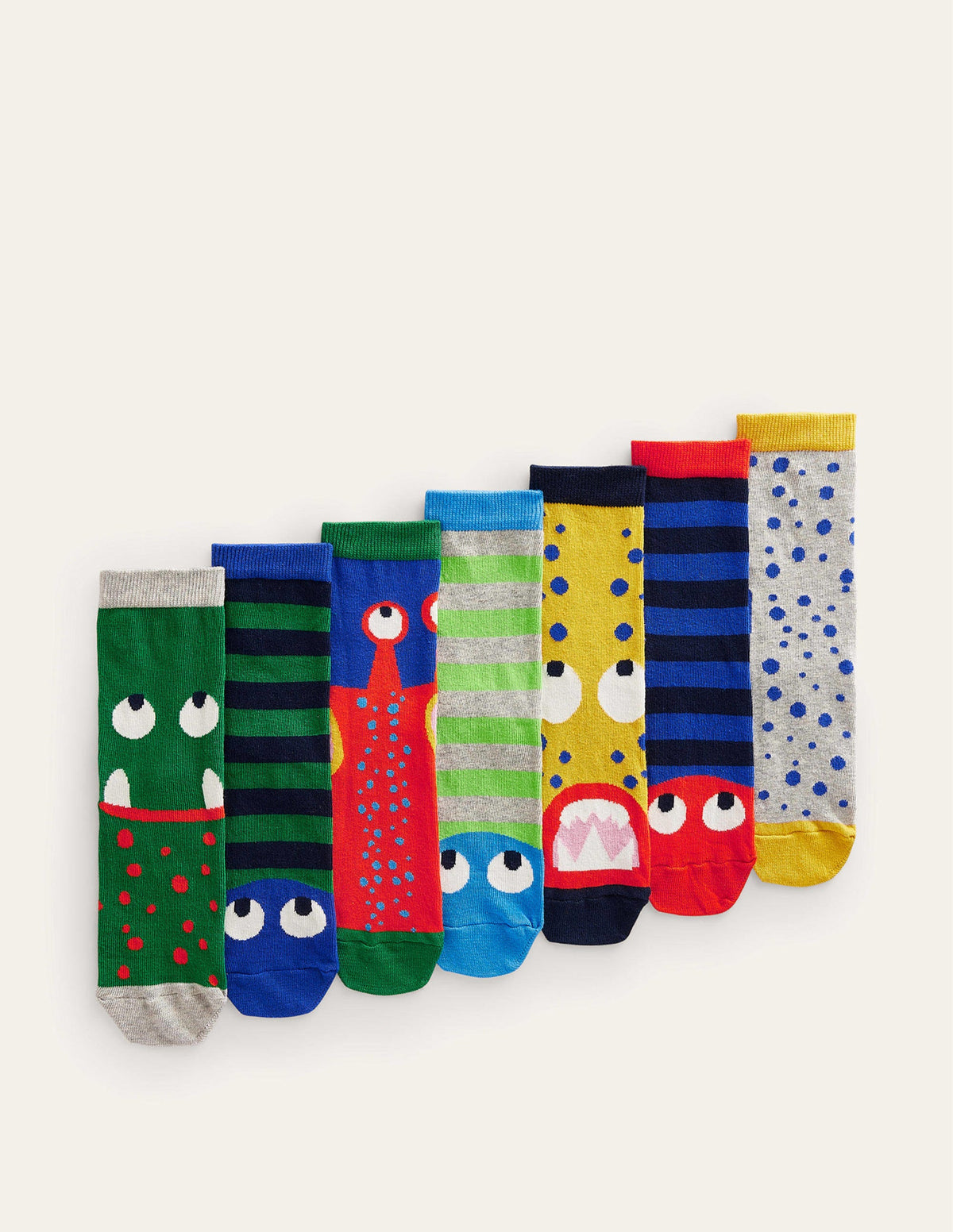 Socks 7 Pack-Monsters-1