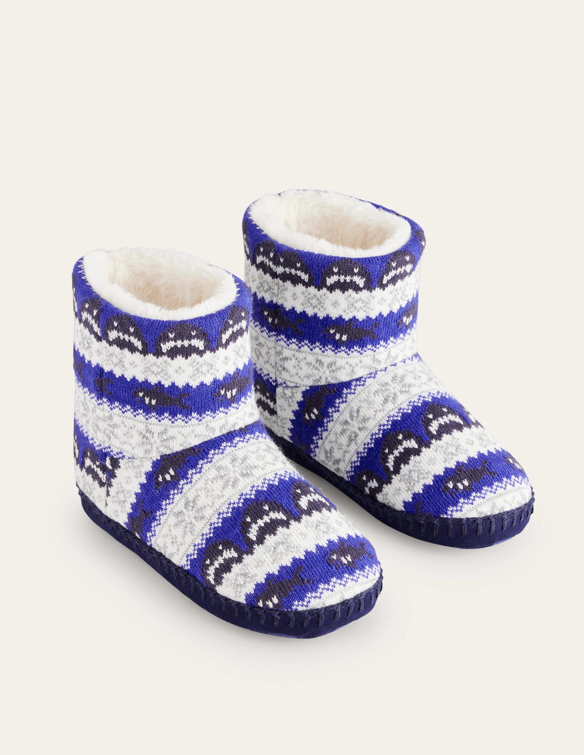 Slipper Boots-Blue Shark-2