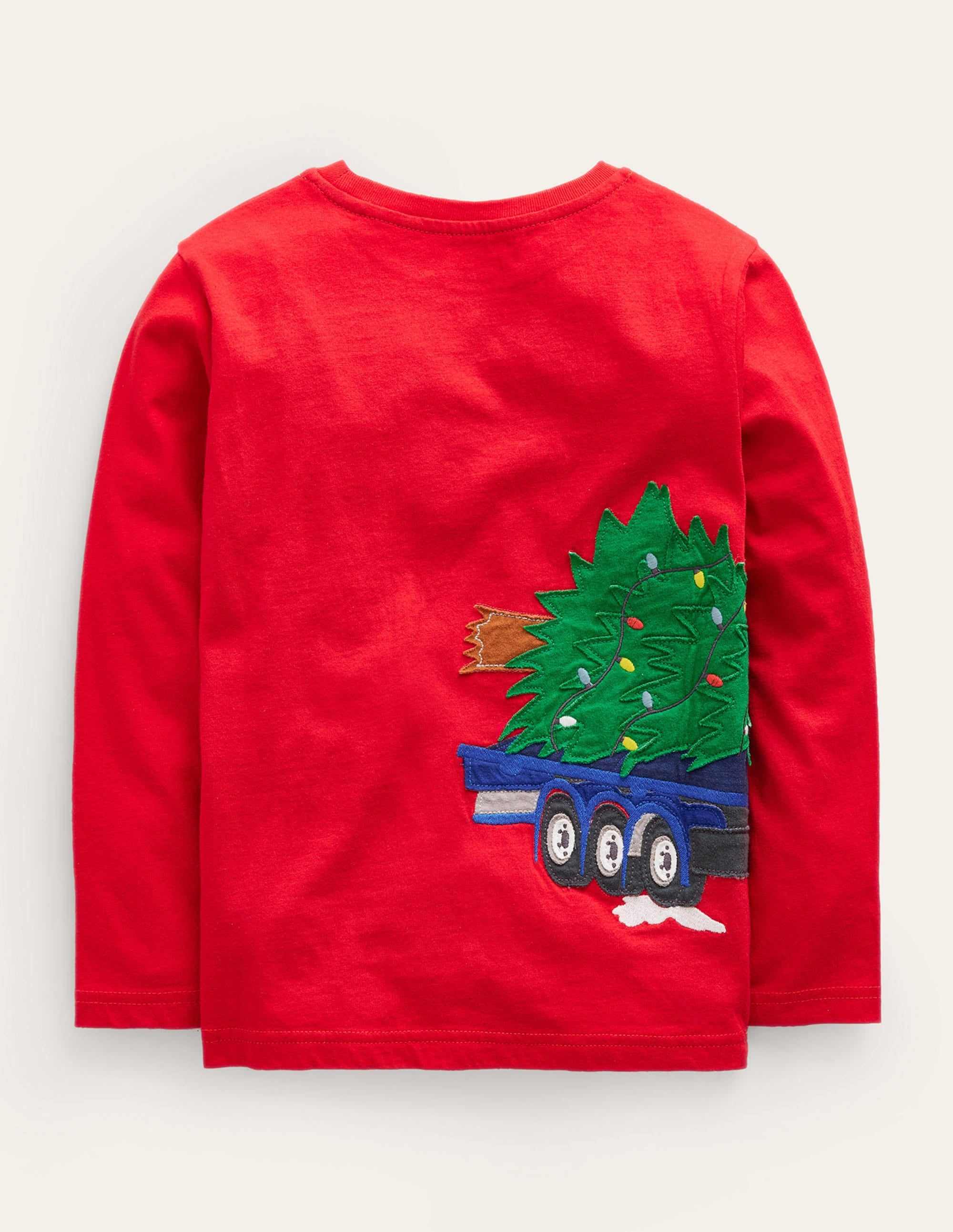 Truck Appliqué T-shirt-Rockabilly Red Tree - Image 2