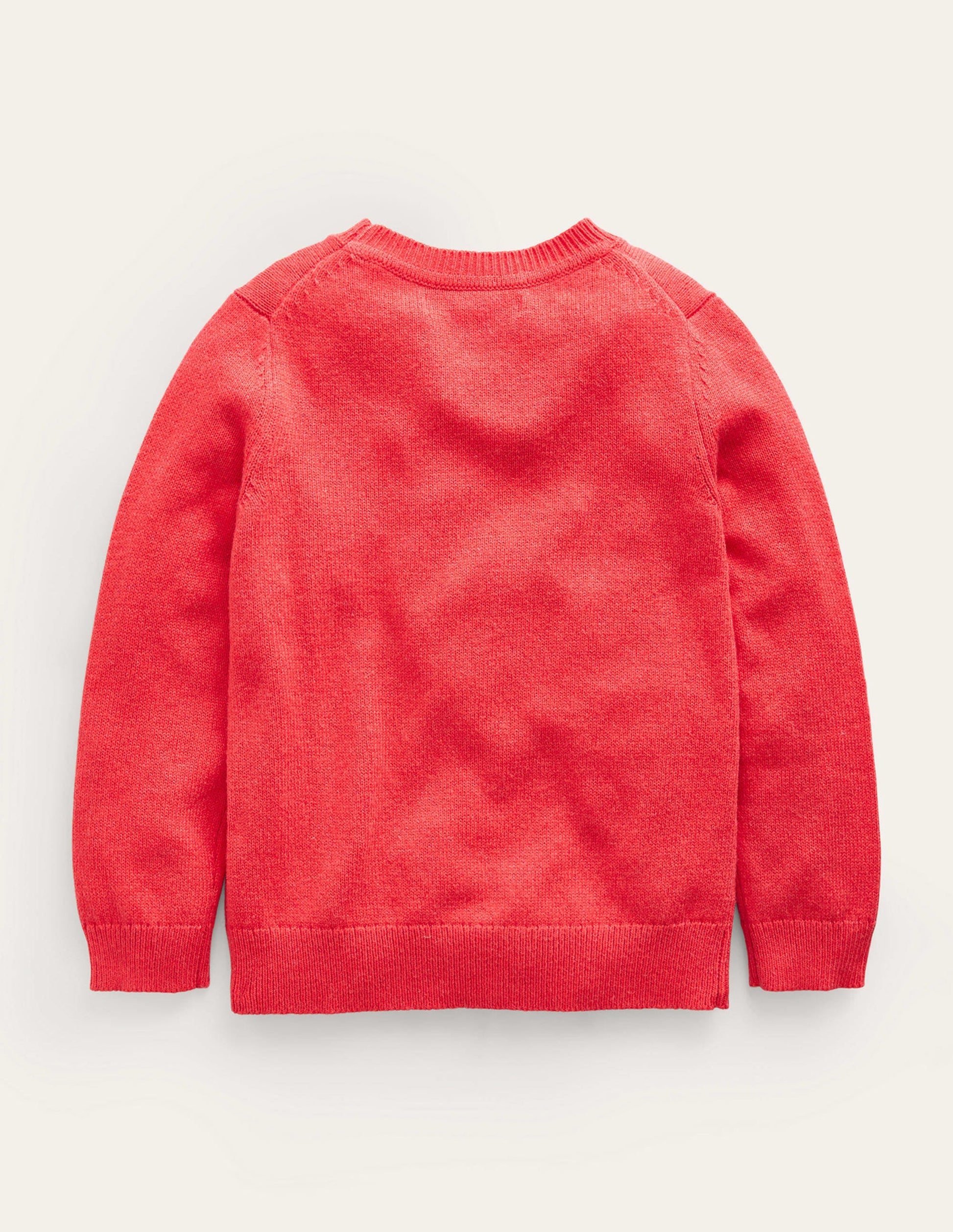 Fun Cosy Sweater-Jam Red Penguin-2