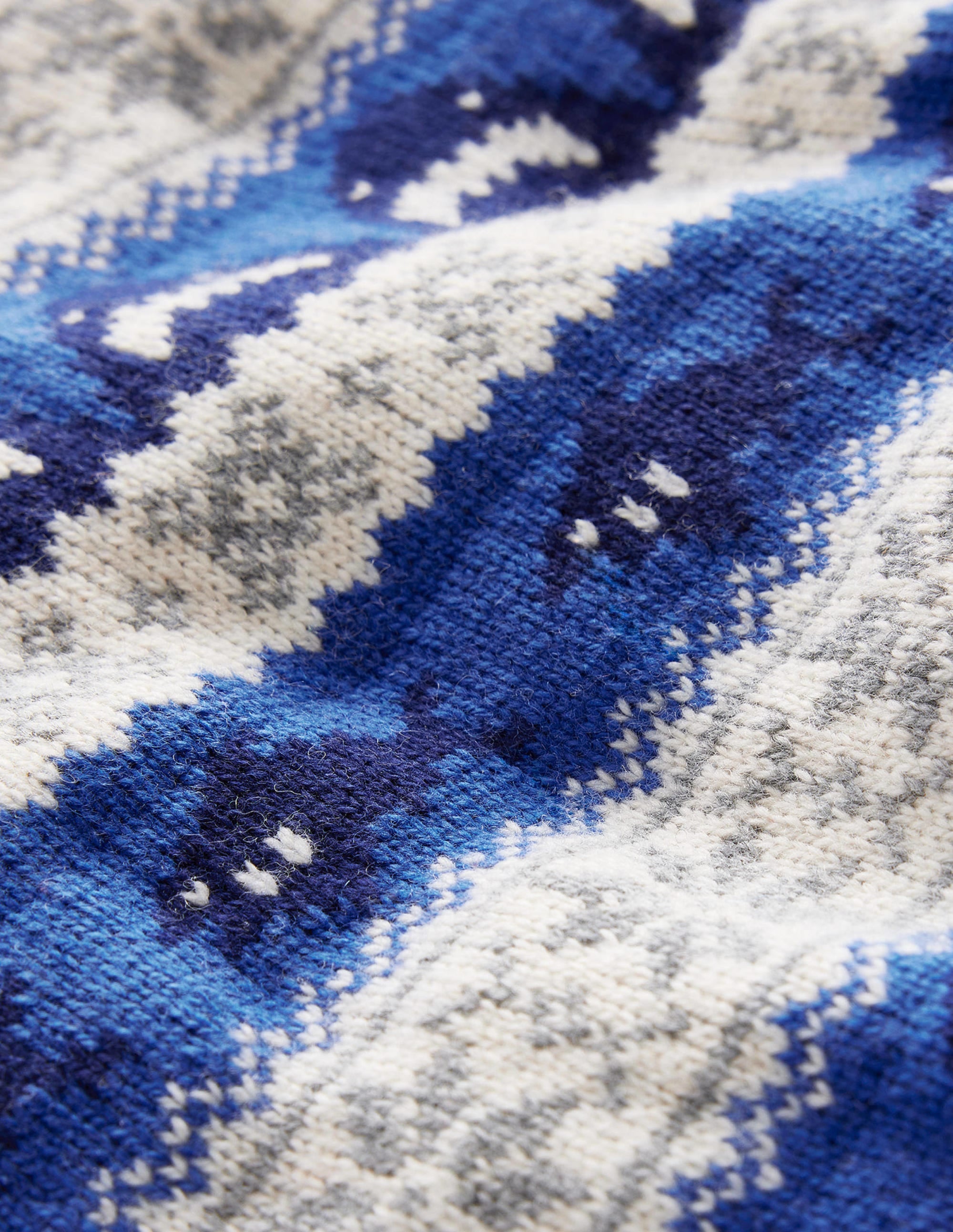 All Over Fair Isle Sweater-Dark Cobalt Sharks - Image 3