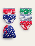 Underwear 5 Pack-Multi Snowman