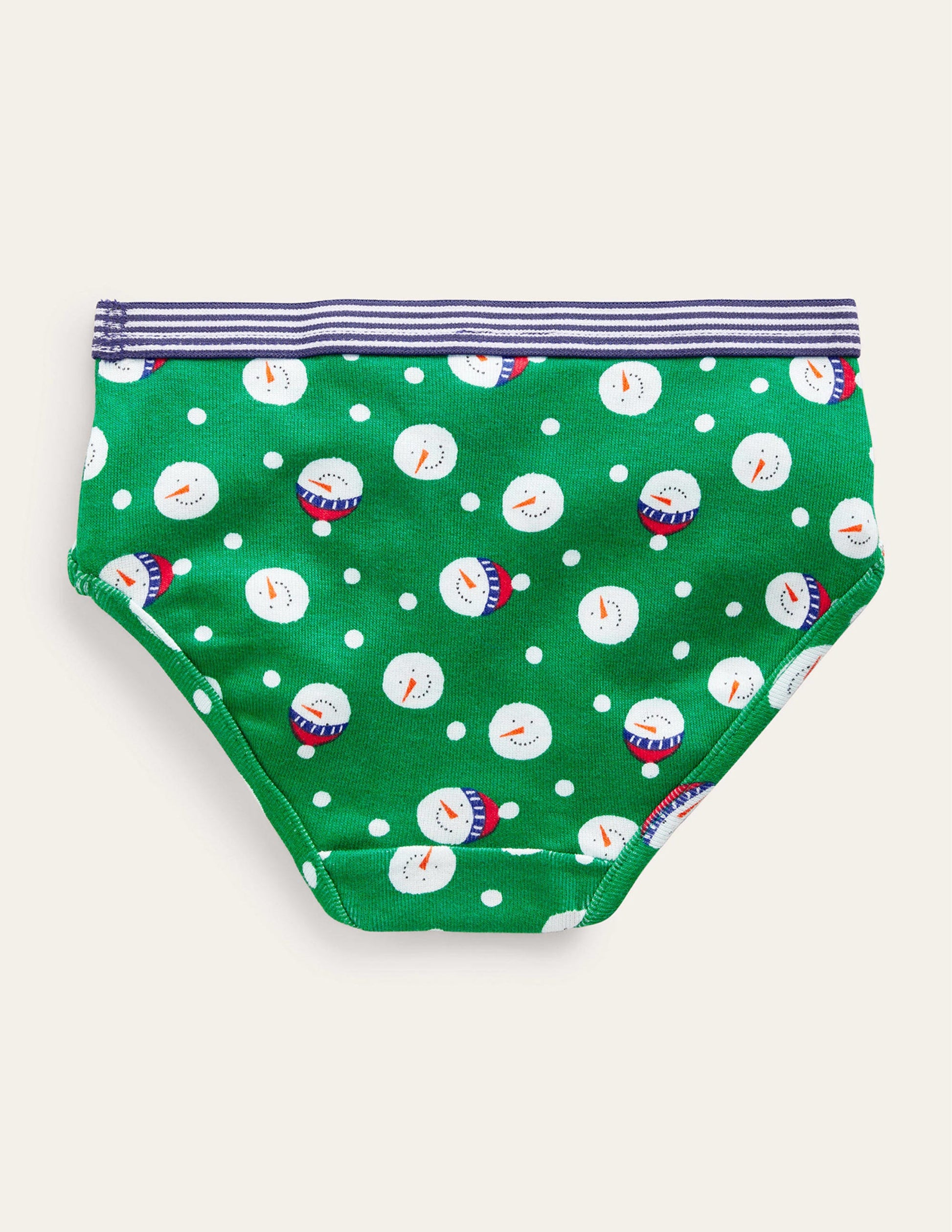 Underwear 5 Pack-Multi Snowman-2
