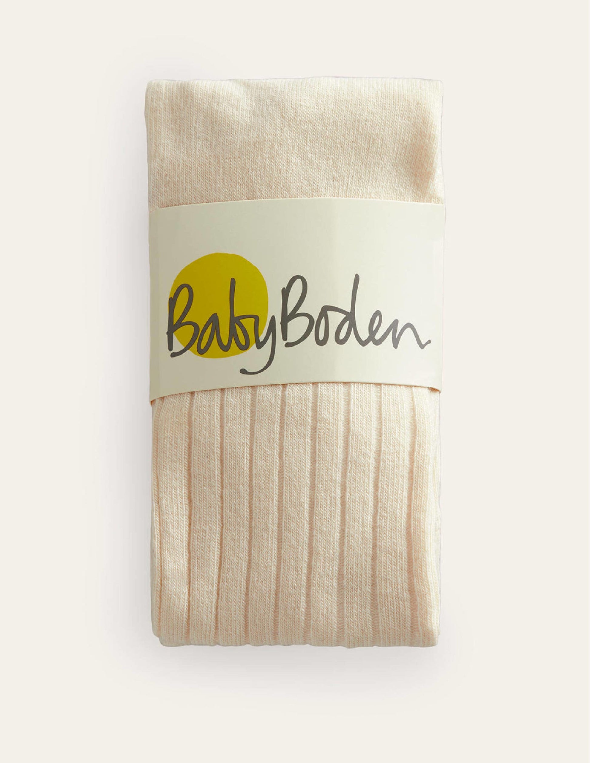 Ribbed Tights 2 Pack-Ivory/Pink-3