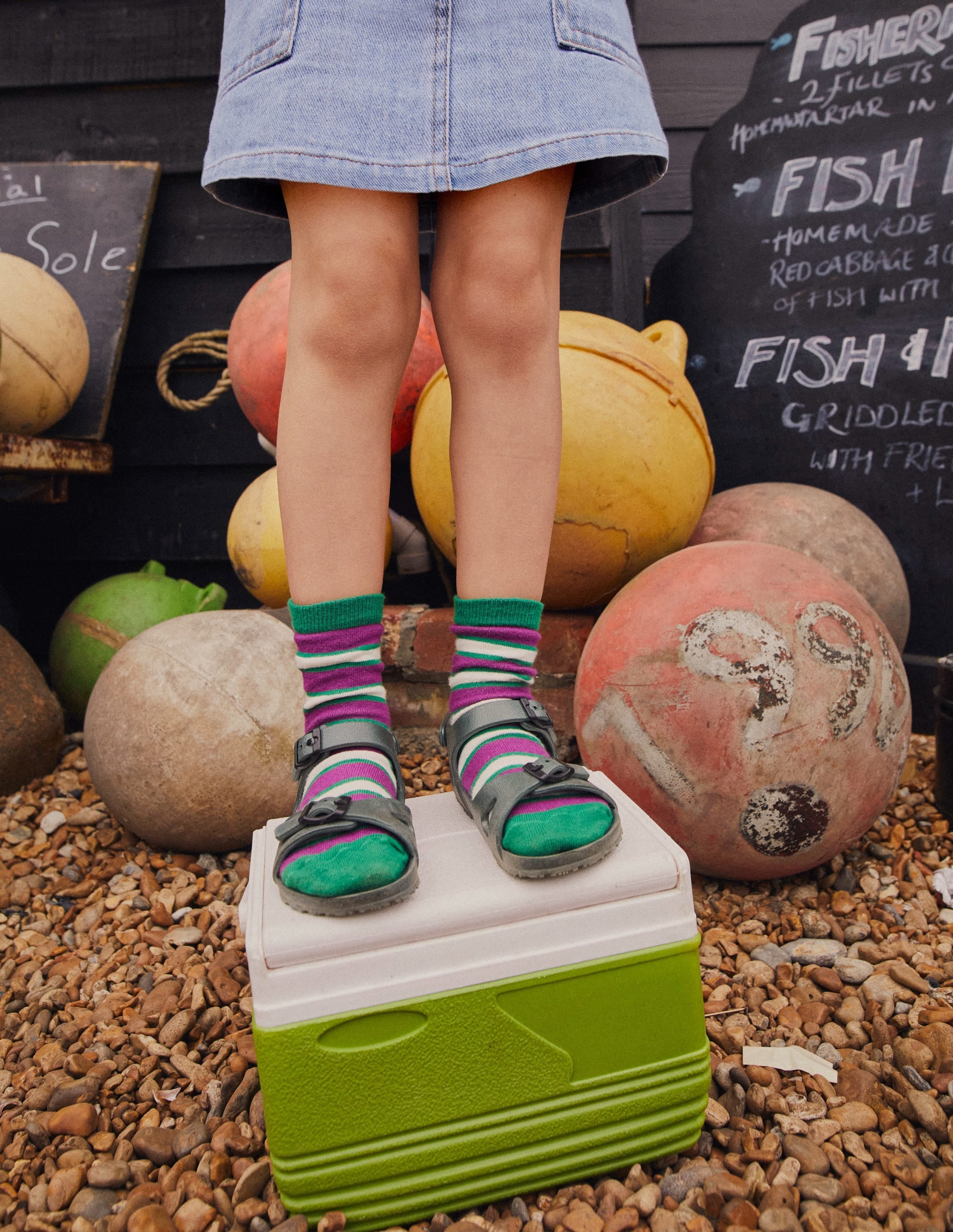 Ribbed Socks 7 Pack-Multi - Image 3