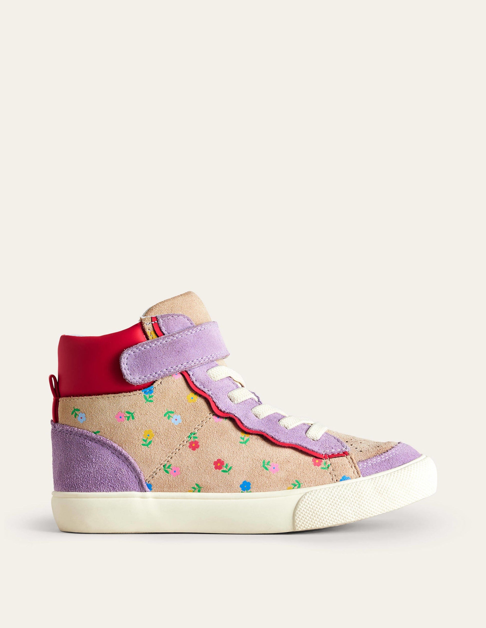 Leather High Tops-Aster Purple-1