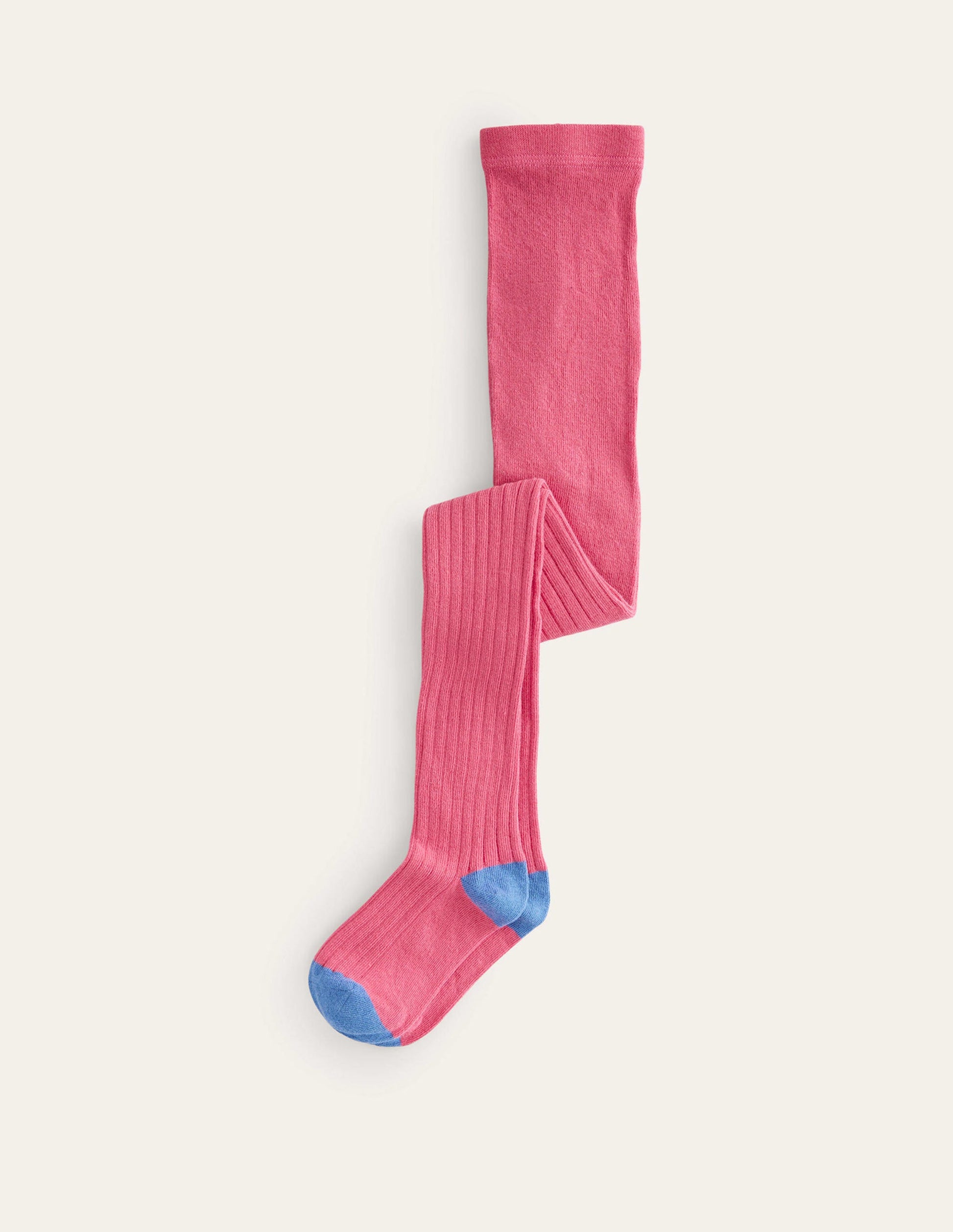 Ribbed Tights-Rose Pink-1